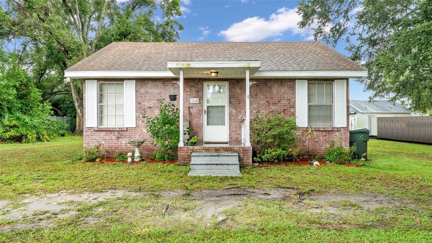 Welcome to 1712 E Elm Rd, a charming 2-bedroom, 1-bath brick home that perfectly blends classic character with modern comfort in one of Lakeland’s most convenient locations. Nestled on a spacious .28-acre lot with no HOA, this property offers ample room for outdoor living, gardening, or simply relaxing in the Florida sunshine. The generous lot also provides abundant parking, making it ideal for multiple vehicles, guests, or even a boat or RV. Just minutes from downtown Lakeland, you’ll enjoy easy access to shopping, dining, and beautiful local parks—all while living in a peaceful, established neighborhood. Step inside to find the warmth and character of original hardwood floors that add timeless appeal throughout the home. The kitchen has been updated, offering modern functionality and style while maintaining the home’s inviting charm. The bathroom has also been thoughtfully improved, and an indoor laundry room adds everyday convenience to the practical layout. The roof, installed approximately 4.5 years ago, remains in excellent condition, offering durability and peace of mind. With its solid brick exterior, great curb appeal, and well-maintained landscaping, this home exudes charm from the moment you arrive. Whether you’re a first-time buyer, looking to downsize, or searching for an investment property, 1712 E Elm Rd presents an ideal opportunity. Combining a prime location, thoughtful updates, and classic style, this Lakeland home is ready to welcome its next owner. Schedule your private tour today and see all that this inviting property has to offer!