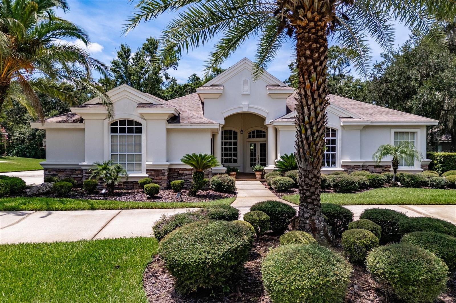 Stunning 4-Bedroom Pool Home in Sought-After FishHawk Trails Gated Community that's zoned for Newsome High School.
Welcome to your dream home! Nestled in one of the most desirable gated neighborhoods within the FishHawk community, this well maintained 4-bedroom, 3-bath with oversized 3-car garage residence offers the perfect blend of luxury, comfort, and functionality. Featuring a spacious 3-car garage, dedicated den/office, formal living and dining rooms, and an inviting open-concept layout, this home has it all. The heart of the home is the open concept kitchen, breakfast nook and family room overlooking the beautiful, relaxing pool area. The kitchen is equipped with sleek new GE Profile appliances, overlooking the bright and airy family room—ideal for both entertaining and everyday living. Step outside to your private screened lanai and stunning pool area, where the stone waterfall flows into the pool and the separate spa offers ultimate relaxation. The pool features a new Lagoon Blue PebbleTec finish and Aqualink system for both the pool and spa. Enjoy a peaceful wooded view and the added benefit of a private well for lawn irrigation. Truly a backyard retreat! This beautifully landscaped yard has won yard of the month several times.
Additional highlights include: Hardwood floors in all bedrooms, Natural gas connection, A-rated schools in close proximity, Access to FishHawk's top-tier amenities including pools, parks, trails, fitness centers, and more. Located in a secure, 24-hour guard-gated community
This home is the perfect combination of elegance, privacy, and convenience—schedule your private showing today and discover what makes FishHawk Trails one of Tampa Bay’s most sought-after communities!