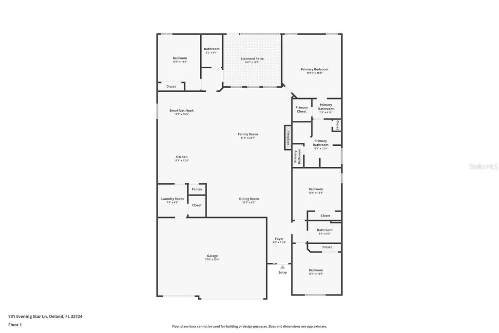 Photo of 731 Evening Star Lane, Deland, FL 32724 (MLS # O6351848)