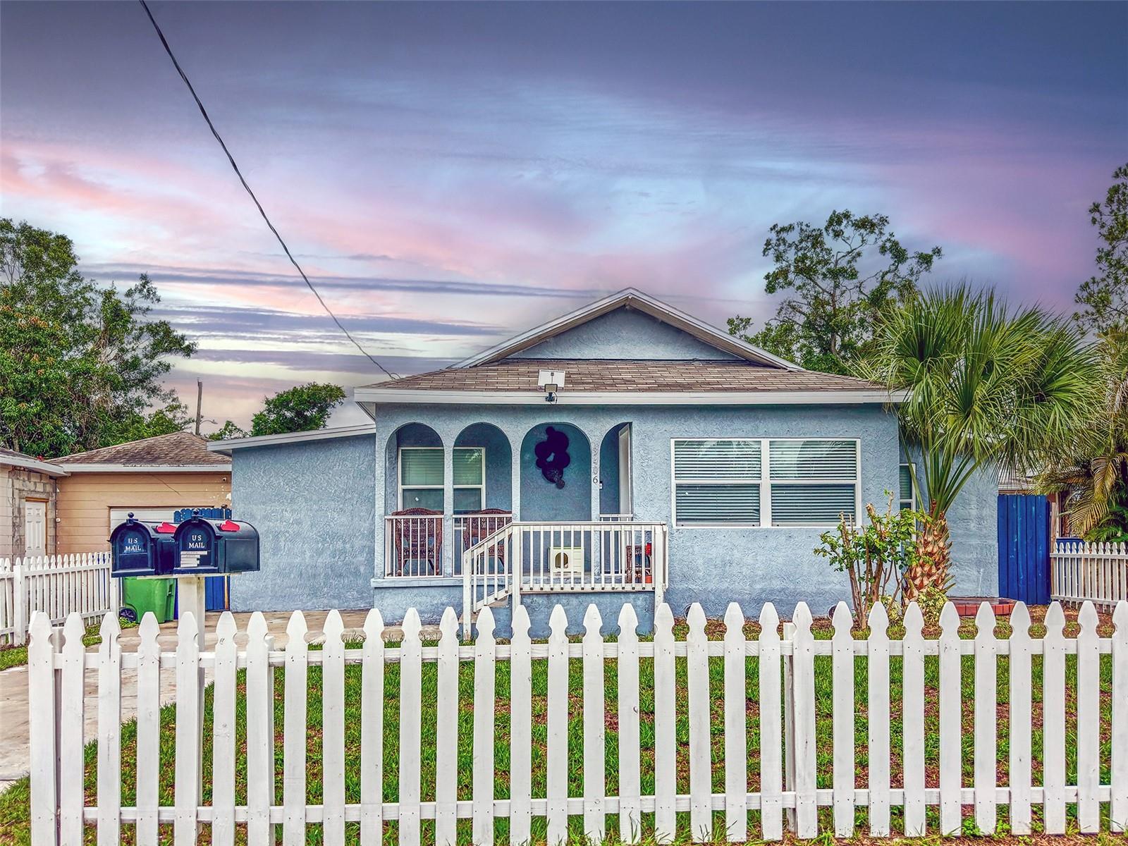 ***REBUILT & FULLY REMODELED BETWEEN 2020 AND 2023 – 2 HOMES ON 1 LOT – LIVE IN ONE, RENT THE OTHER!***
This Mediterranean-style property in YBOR offers two separate homes on one lot, blending HISTORIC CHARACTER with EXTENSIVE MODERN UPDATES.
In 2020, the majority of the MAIN RESIDENCE was DEMOLISHED AND REBUILT with completion in 2022—including NEW FOUNDATION, ROOF, PLUMBING, ELECTRICAL, HVAC, WALLS—while preserving the front porch, original footprint, and architectural charm.
Inside, the MAIN FRONT HOME features 3 BEDROOMS, 2 BATHROOMS, plus a spacious BONUS/FLEX ROOM. The layout flows beautifully: an entry porch opens to a large great room, then connects to a cozy, well-appointed kitchen with granite countertops, stainless-steel appliances, and shaker cabinetry. A laundry room sits conveniently off the kitchen. The primary suite boasts a large closet and a new ensuite bath, while the two additional bedrooms (one with large walk-in closet) share another NEWER BATHROOM with GRANITE COUNTERTOPS. The BONUS ROOM located on a Split Level with charming wrought-iron railing, offers flexible space for a home office, gym, or playroom. Outdoors, the rear courtyard with a BRAND-NEW GAZEBO provides the perfect setting for relaxing or entertaining.
The SECOND HOME (detached guest house), remodeled in 2023, has its own REAR-STREET ACCESS (Devon St) with pedestrian and car gates. Inside, it offers 1 BEDROOM, 1 OFFICE, 1 BATHROOM, and an OPEN LIVING/KITCHEN layout. VAULTED CEILING with EXPOED BEAMS create a modern rustic feel, while the LARGE SCREENED-IN LANAI extends living space for indoor-outdoor enjoyment. A PRIVATE SHED and manicured landscaping complete this charming retreat—ideal for extended family, guests, Home Business, or Rental Income.
***PRIME LOCATION***: Minutes from Historic Ybor City, Downtown Tampa, Waterworks Park, Curtis Hixon Park, and the Port of Tampa. Ybor is no longer “up-and-coming”—it’s thriving. The area is undergoing major transformation, including a 15,000-seat professional women’s soccer stadium and the 33-acre Ybor Harbor redevelopment—connecting Ybor directly to downtown via the TECO Streetcar and Tampa Riverwalk.
This versatile dual-home property offers both lifestyle and investment potential. Schedule your private showing today!