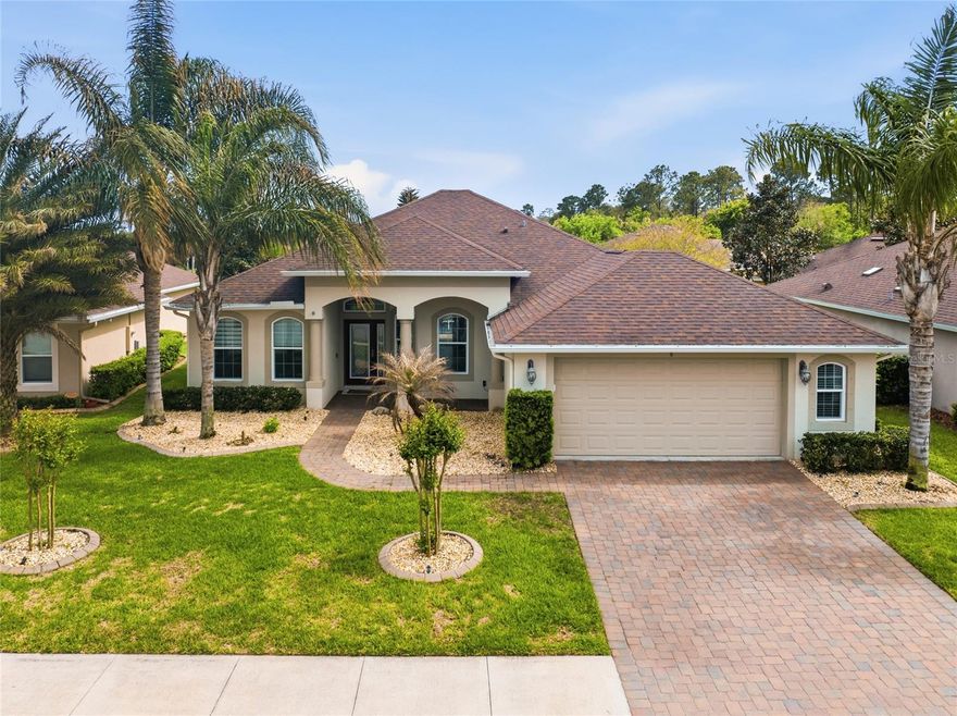 Discover why 6 Arena Lake Dr is one of Palm Coast’s smartest investments. A lakefront home in a beautifully maintained HOA community that offers the pristine look and feel of a gated neighborhood without the high HOA fees or inflated price points. This 2018-built, move-in ready home is designed for effortless living—just bring your furniture.

Inside, enjoy high ceilings, abundant natural light, serene lake views, and new luxury vinyl flooring in the bedrooms, along with custom-designed closets in two rooms and newer appliances for modern convenience.

Step outside to your private backyard oasis with a saltwater, solar-heated pool, perfect for year-round enjoyment. Hurricane shutters add peace of mind, making this home as practical as it is beautiful.

Residents benefit from amenities typically found in higher-priced gated communities: clubhouse, pool, pickleball and basketball courts, and walking trails—all in a smaller, intimate setting that enhances community appeal.

Located just minutes from beaches, golf courses, hospitals, grocery stores, and schools, this home offers exceptional lifestyle, convenience, and value—making it an ideal choice for buyers seeking the ultimate combination of quality, location, lakefront living and investment potential in Palm Coast.