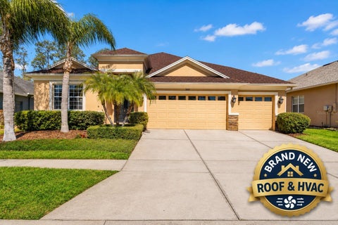 Photo of 3303 Stonegate Falls Drive, Land O Lakes, FL 34638 (MLS # W7883182)