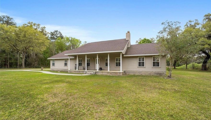 10 Acre Farm located in Morriston 2002 modern 3/2Open Floorplan - Ranch with gated entry and newly fence paddock less than a mile to HITS and just minutes to WEC!  If you're seeking the equestrian lifestyle just minutes from everything yet has the country feeling this one is for you. Super nice home with 2 car garage featuring and bicycle storage this home is a total of 2875 sq. ft. of delightful living space.  Some of the prettiest 10 acres in Morriston on paved road and a great school system.  Schedule your showing this one won't last long.