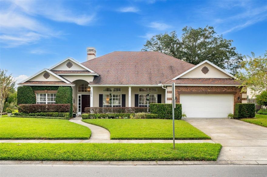 Beautifully updated POOL home in the desirable Tuscany community! Major updates include a new water heater (2020), whole house re-plumed (2021), new saltwater pool/spa with panoramic screen (2022), and new HVAC (2024). Pool features include Heat pump/chiller combo, iAquaLink (an intelligent pool control-turn on filter, lights, spa through app), auto fill/auto drain, bubbler, and Eco pool feature (circulation). Kitchen features quartz counters, 42” cabinets, stone backsplash, and stainless appliances, opening to a cozy family room with fireplace and French doors to the pool. Enjoy a private primary suite with pool access and a luxurious bath. Additional highlights include crown molding, 10-ft ceilings, bamboo/slate/travertine flooring, smart thermostat, and a fully fenced backyard. Excellent location near the West Orange Trail, downtown Winter Garden, and SR 429. This home truly shines!