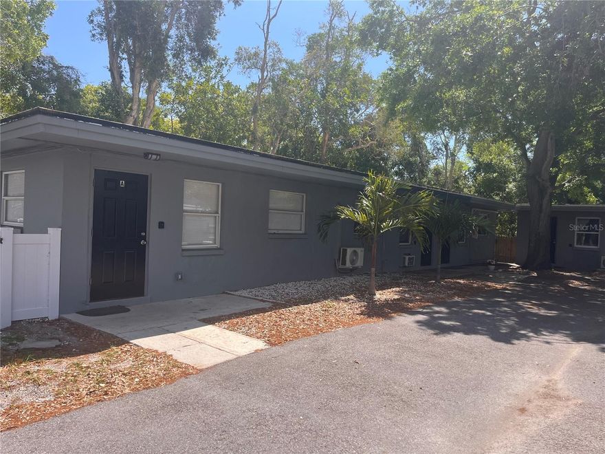 The property (all 1/1's) features a thoughtful mix of rental options, including traditional long-term leases and
flexible mid-term arrangements for a duration of 90 days or more. Of the five available units, three are
currently designated for long-term rentals, providing stable and reliable income. The remaining two units are
successfully rented on a mid-term basis through popular platforms such as Airbnb, VRBO, and Furnished
Finders, catering to a growing market of travelers and professionals seeking temporary accommodations. All
units boast a private & fenced outdoor space. This property sits outside the requirement for flood insurance.

This property is ideally suited for anyone looking to enter the lucrative world of Airbnb rentals.
With the current setup already established and operational, it offers a seamless transition for new investors
seeking to make their mark in the rental market. For seasoned investors, this property represents a fantastic
addition to an existing portfolio, enhancing diversification and revenue potential.