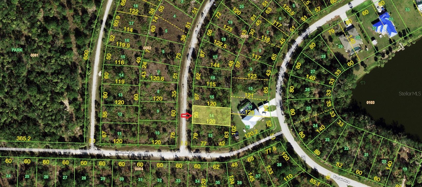Wonderful vacant lot in Punta Gorda.