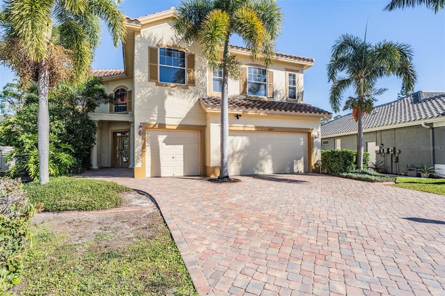 One or more photo(s) has been virtually staged. Spacious pool home with nearly 3,500 sq ft of well-designed living space, able to adapt to any homeowner’s changing needs. The first floor features a dramatic 20+ ft entry, formal living and dining areas, a full bath, and a separate study - perfect for a home office or even possible 5th bedroom. The open-concept kitchen flows seamlessly into the spacious family room and out to the beautifully pavered pool deck, making it ideal for everyday living and entertaining. Upstairs, a massive bonus room offers flexible space for a media room, gym, or additional bedroom, easily allowing this to function as a 5- or even 6-bedroom home. The serene primary suite includes a cozy sitting area, perfect for unwinding. Freshly painted in neutral tones, with a newer tile roof (2021) and A/C units (2023 & 2024), this home is tucked into a quiet, deed-restricted community with no through traffic, right in the heart of Pinellas County. Homes like this are rare, schedule your private tour today!