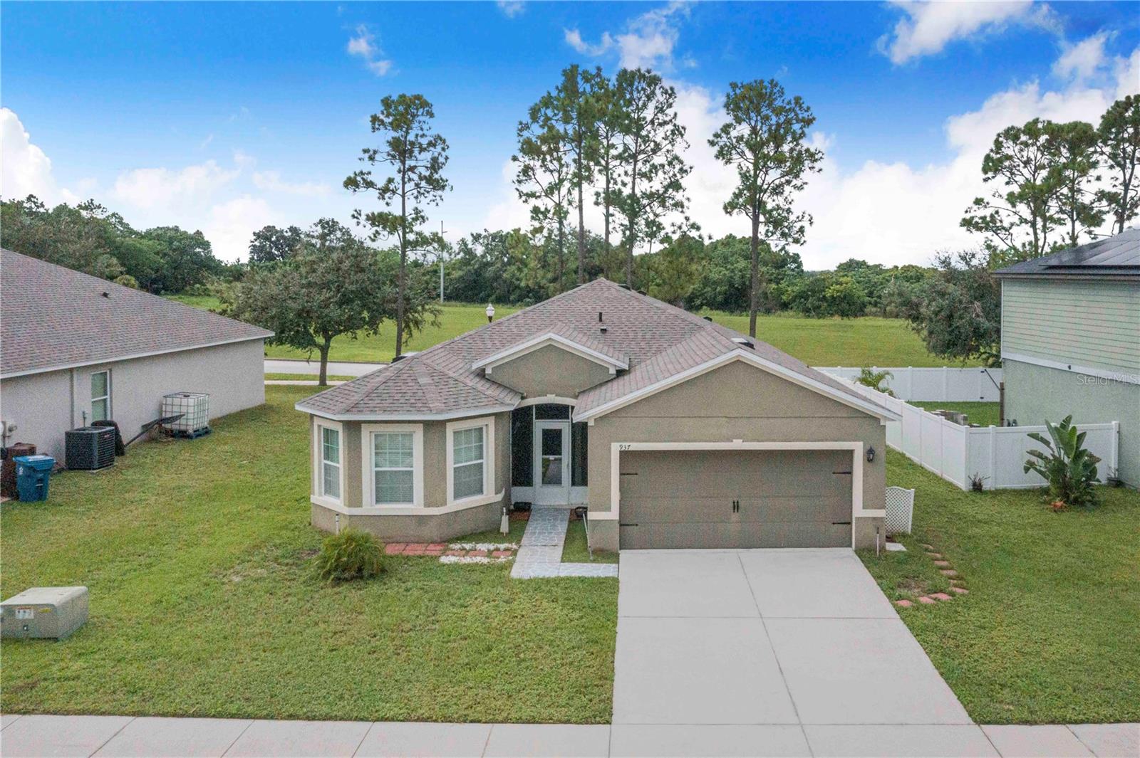 This inviting 3-bedroom, 2-bath home offers 1,753 sq. ft. of comfortable living space and was built in 2015. Featuring a brand new roof installed in April 2025, the residence is both modern and move-in ready. The kitchen includes an eat-in area and a pantry, with appliances such as refrigerator, dishwasher, stove, washer, and dryer—all included for your convenience. Ideally located close to town, schools, and medical facilities, this property combines practicality with easy access to local amenities. Don’t miss the opportunity to make this well-maintained home yours!