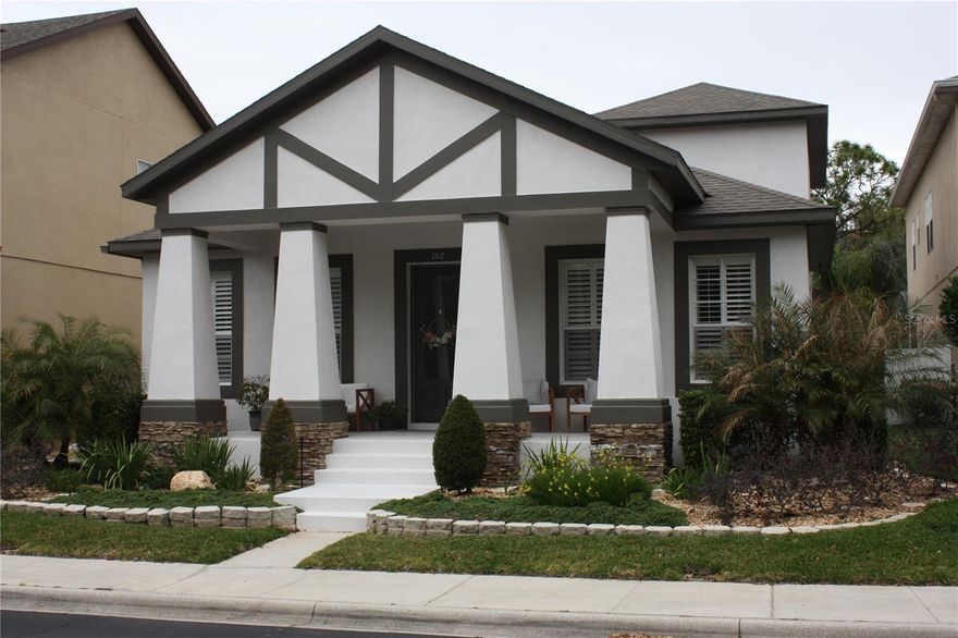 Welcome to Avery Park, a premier gated community offering resort-style amenities including a neighborhood pool, playground, basketball court, and stocked fishing pond. This exceptional 2,713-square-foot residence, originally designed as a Taylor Morrison model home, showcases standout upgrades and thoughtful design throughout. Featuring 3 bedrooms, 3 full baths, and a spacious upstairs bonus room with its own bath—ideal as a 4th bedroom, home office, or media room—this home offers flexibility for any lifestyle.

A grand foyer opens to formal living and dining rooms adorned with double windows and an elegant tray ceiling. The beautifully appointed kitchen boasts rich wood cabinetry, quartz countertops, and an expansive breakfast bar, flowing seamlessly into the impressive family room with soaring ceilings—perfect for entertaining. The oversized primary suite provides a private retreat with a luxurious soaking tub, walk-in shower, dual vanities, and two generous walk-in closets. Two additional bedrooms and a full bath complete the main level.

Step outside to a screened patio and private pool, creating the ultimate space for relaxing or hosting gatherings. A three-car garage offers abundant storage, and this home stands out as one of the few in the community with an oversized driveway for ample guest parking. Don’t miss your opportunity to own this remarkable home—schedule your private showing today!