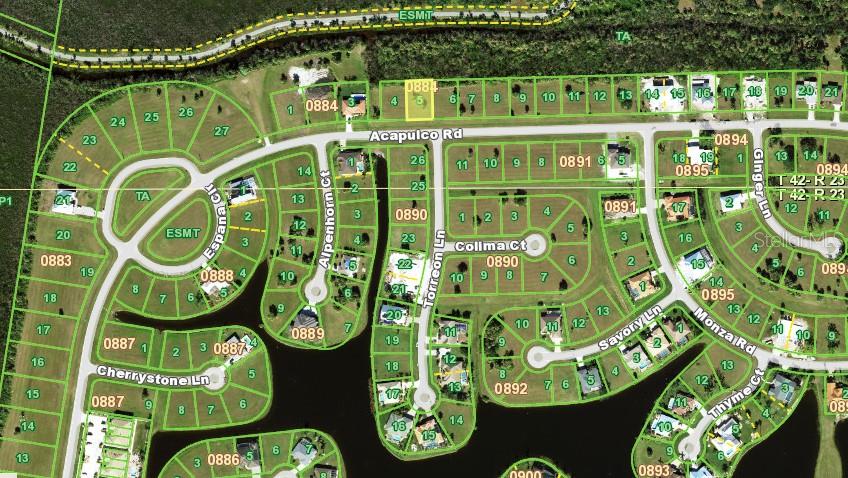 BURNT STORE LAKES - Land