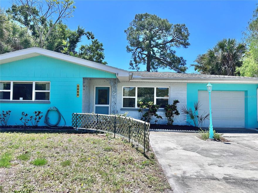 AVAILABLE MAY 1 – OCT 31, 2026. 

Enjoy the best of Gulfport living in this spacious, fully furnished 2-bedroom, 2-bathroom ranch-style home. This turn-key rental features a newly renovated kitchen equipped with an electric stove, dishwasher, microwave, and ample cabinet space. The dining area comfortably seats six and flows into a cozy living room featuring reclining seating and a dedicated office nook—perfect for remote work.

The split-bedroom floor plan offers a primary suite with a king-size bed, dual closets, and an en-suite bathroom. The second bedroom features a queen bed and generous closet space. Step outside to a screened lanai overlooking a private, fenced backyard oasis complete with a patio, fire pit, umbrella seating, and lush tropical landscaping including Arica palms and a Pinellas pine.

Parking includes a wide driveway and a 1-car garage housing the washer/dryer. Located just steps from Wood Ibis Park’s scenic walking trails and neighborhood favorites like the Comfort Cafe and The Pearl. Only a 1/2 mile walk to Gulfport Beach/Boca Ciega Bay and a 10-minute drive to the Gulf Beaches. Nearby access to the Pinellas Trail, kayak rentals, and pickleball courts. Smoke-free home.