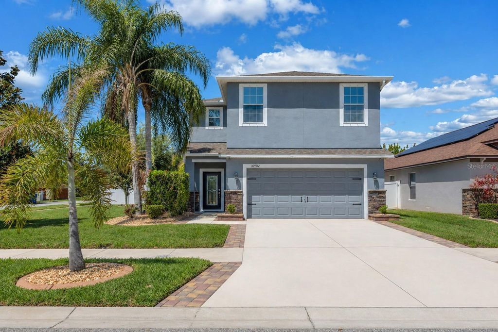 Photo of 10902 Rainbow Pyrite Drive, Wimauma, FL 33598 (MLS # TB8497772)