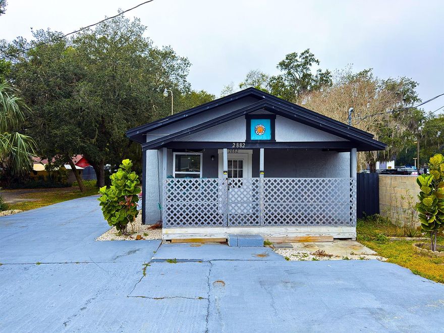 Come view this remodeled 2-bedroom property just off the road! This home has had upgrades and remodels, kitchen has been re-done, HVAC is from 2020. Big yard, shed for storage and laundry behind the house. Good opportunity to own an investment property or move into a remodeled home.