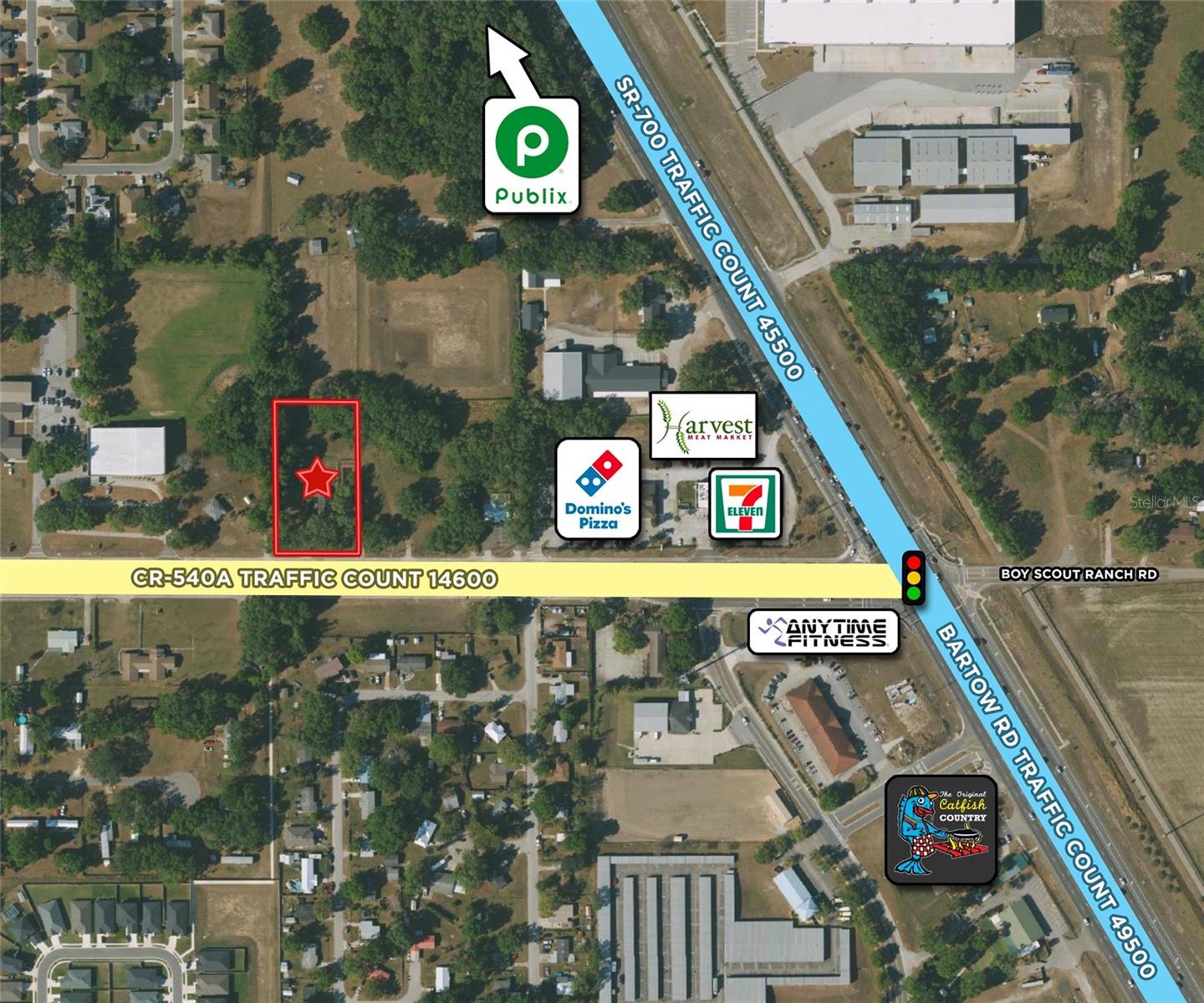 Are you an aspiring business owner searching for the perfect place to turn your entrepreneurial dreams into reality? Look no further than this outstanding 1.30-acre commercial property, strategically located in Highlands City, FL, just a stone's throw from a bustling retail strip center. With its location near a busy intersection, this property offers unmatched visibility and accessibility, ensuring a steady stream of potential customers for your business. The 1.30-acre lot provides ample space to customize for your specific needs, whether you envision a retail store, restaurant, office space, or something entirely unique. Additionally, the property's proximity to various amenities adds to the convenience for both you and your future clientele. As Highlands City experiences rapid growth, seize this opportunity to be part of a flourishing community and establish your presence in this dynamic location.