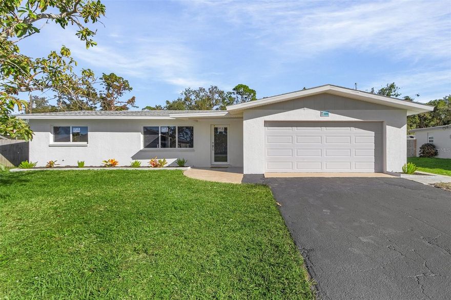 *** Price Improvement** SELLER MOTIVATED 
Fully Renovated 3-Bedroom, 2-Bath Home with Saltwater Canal Access!
This stunning home has been completely updated with high-end finishes and modern upgrades. It offers a prime location for boating and waterfront living.
Key Features & Upgrades: New Roof (2019) – Durable and built to last. New Water Heater (2021) – Energy-efficient for cost savings. New Insulation & Soffit – Enhancing comfort and efficiency. New Aluminum Impact Windows & Doors – Hurricane-rated for safety. New Garage Door – Stylish and secure. Spacious 2-Car Garage with Beautiful Epoxy-Coated Floor – Durable and sleek. Additional Storage Space – Perfect for extra belongings or a small workshop. New Electric Panel – Upgraded for modern electrical needs. New Lights, Outlets, and Switches – Modern fixtures throughout. New Bathrooms – Fully renovated with elegant finishes. New Kitchen – Featuring brand-new cabinetry, countertops, and appliances. New Tile Flooring Throughout – Elegant and easy to maintain. New Appliances – Stainless steel and energy-efficient. New Wood Baseboards – Adding a refined touch. New A/C Unit – Keeping the home comfortable year-round. New Interior & Closet Doors – Modern and stylish. New Paint (Interior & Exterior) – Fresh and neutral tones. Huge Barn (25x12) – Ideal for storage, hobbies, or a workshop. New Concrete Slab (16x14) – Perfect for outdoor entertaining. New Garden – Fresh landscaping for great curb appeal. New Screened & Covered Terrace Ceiling – Perfect for relaxing outdoors.
Boaters and water lovers take note—this home offers deeded direct access to a saltwater canal, making it an exceptional find! Located close to shopping, dining, and top-rated schools, this property blends luxury, convenience, and waterfront living seamlessly.