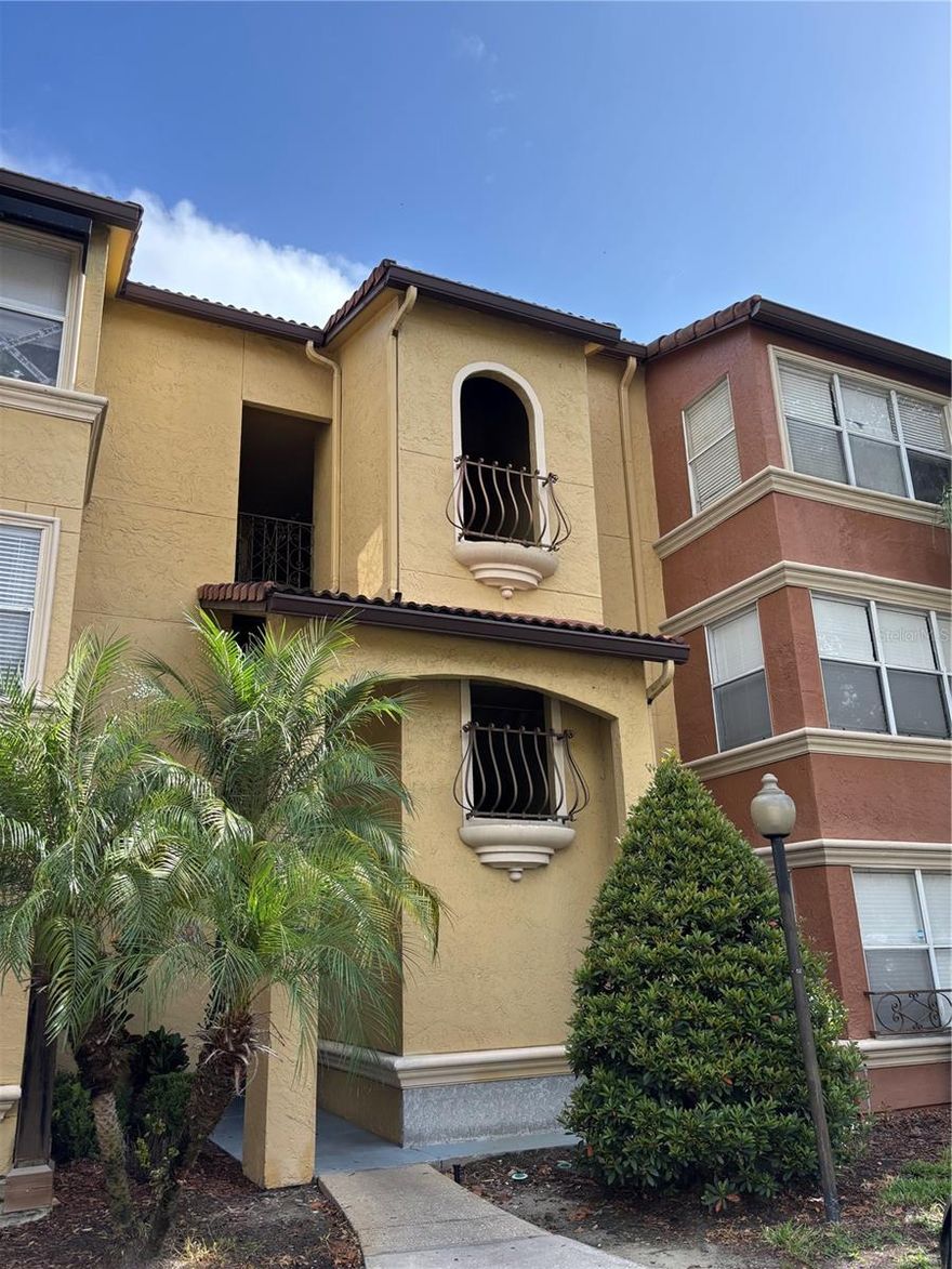 Conveniently located in a sought-after gated community, this 1-bedroom, 1-bathroom condo is near Downtown Orlando, Millenia Mall, Universal Studios, Florida Turnpike, and I-4. Key Features: Assigned Parking Space Open Floor Plan: Lots of natural light throughout. Updated Kitchen: Stainless steel appliances, granite countertops, and a REVERSE OSMOSIS water system. AC REPLACED in 2018 with a Nest thermostat. Plumbing: IN 2024 UNIT WAS RE-PIPED along with a NEW WATER HEATER, New Flooring and paint in October 2025. Community Amenities: Resort-style living with 2 swimming pools. Fitness center. Tennis courts. HOA includes water, exterior maintenance, pool, and community maintenance. Don't miss out on the chance to experience resort-style living.