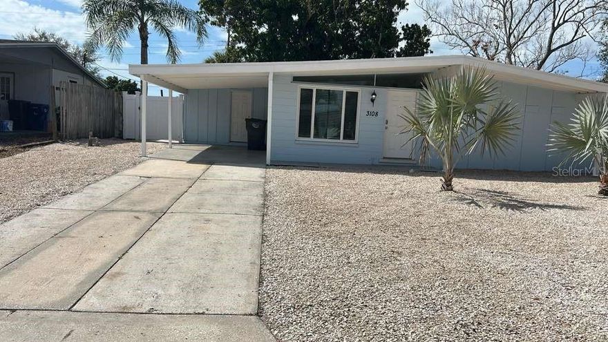 PRICE CHANGE! Welcome to Bayshore Gardens – where comfort, convenience, and coastal living come together! Step into this beautifully fully remodeled 3-bedroom, 2-bath home offering 1,390 sq. ft. of thoughtfully designed living space with an attached carport. This clean, move-in-ready residence features a bright, open layout and a spacious, fully fenced backyard, perfect for entertaining, pets, or simply enjoying Florida sunshine in privacy. Ideally situated near a major university, schools, shopping centers, and just minutes to SRQ Airport. Enjoy quick access to downtown Bradenton, Sarasota, and UTC Mall. Residents enjoy access to a Jr. Olympic-size pool, marina, private boat ramp, recreation center, ball field, and a beautiful bayfront beach with picnic areas — a true Florida lifestyle! Whether you're a first-time buyer, downsizing, or investing, this charming and upgraded home offers incredible value in a vibrant community. Don’t miss your opportunity to make this Bayshore gem your own! Upgrades to the house: Washer & Dryer -2026, New impact Windows & Doors -2024, New Bathroom & Shower -2024, Vinyl floor throughout - 2024, Water Heater -2023, Kitchen backsplash -2021, A/C-2019, Roof-2018, Dishwasher-2018, Range and Microwave -2018, Refrigerator -2018.