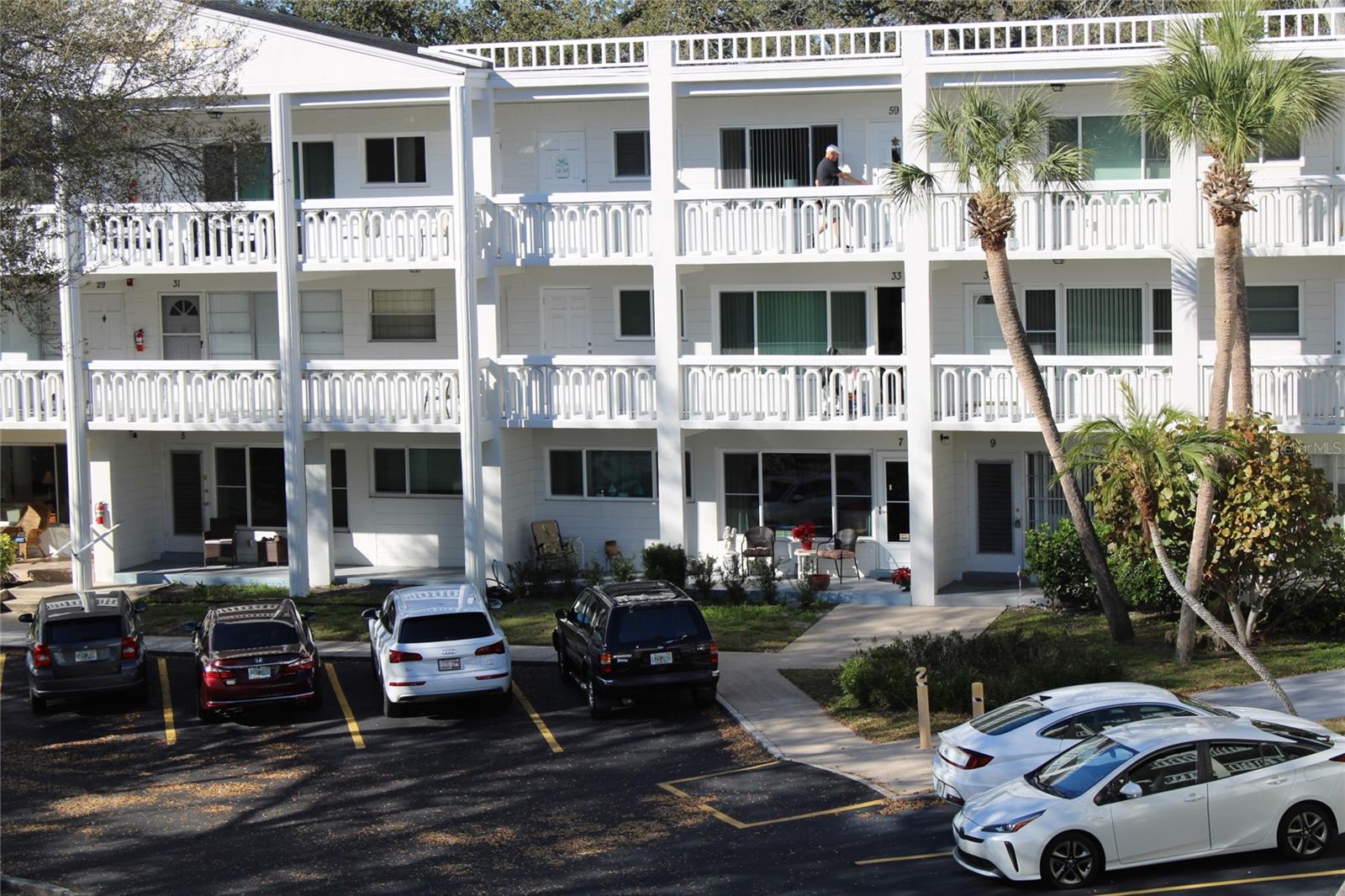 FURNISHED TOTALLY UPDATED THIRD FLOOR CONDO****Reside in the best 55+ retirement community in Florida. A 2 bedroom/2 bath condo that has been completely updated with Luxury Vinyl flooring throughout, totally renovated and tiled bathrooms, a beautifully redone IKEA kitchen, new hurricane impact windows all the way around, and an AC unit that was installed in November of 2019. Did we tell you it was fully furnished. Just come home, prop your feet up and relax. All of the hard work has been done for you. When you need some fresh air just step outside your condo to the extended balcony area and enjoy the soft breeze and warm sunshine in your lounge chair. When it is time for some real outdoor activities, you have all of the amenities of the community. Swimming, golf, shuffle board, tennis, Pickle-ball, horseshoes, table tennis, billiards, and more. If you prefer indoor activities, you can play Bridge, Euchre, Poker, Cribbage, Line dancing, Cardio, and more. Take part in the Fitness Center, join the Wood shop or the Lapidary. Come on home