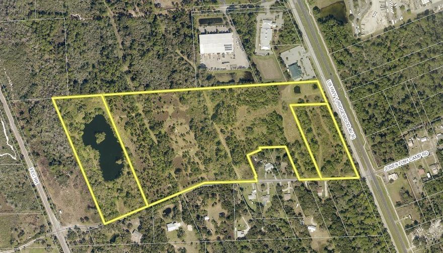 44.2-ACRE PLANNED UNIT DEVELOPMENT (PUD) WITH PRIOR APPROVAL FOR 109 RESIDENTIAL UNITS WITH A LAKE AND 4.7-ACRES OF COMMERCIAL PARCEL WITH 688 FEET OF RIDGEWOOD/US 1 FRONTAGE. THE LOCATION IS A GROWING AREA OF EDGEWATER. IT IS ALSO ACROSS THE STREET FROM A FUTURE PARK THAT WILL HAVE PARKING AND BOAT RAMPS LAUNCHING INTO THE INDIAN RIVER ADJACENT TO THE MOSQUITO LAGOON WHICH IS KNOWN FOR AS BEING THE REDFISH CAPITAL. ONLY A 15-MINUTE DRIVE TO THE BEACHES, 30-MINUTES TO DAYTONA BEACH, 45-MINUTES TO KENNEDY SPACE CENTER AND JUST A LITTLE OVER 1-HOUR TO ALL THE CENTRAL FLORIDA THEME PARKS. THE PUD AGREEMENT HAS BEEN APPROVED BY THE CITY OF EDGEWATER WITH A DURATION OF 30-YEARS. SITE ENGINEERING PLANS AVAILABLE UPON REQUEST. THE PUD AGREEMENT WAS PERMITTED TO BE A PRIVATE GATED COMMUNITY WITH EITHER SINGLE-FAMILY RESIDENTIAL UNITS AND/OR TOWNHOUSE/DUPLEX UNITS AND PERMITS GOLF CARTS. HAD A DENSITY OF 3.09 UNITS/ACRE. LOTS ARE PERMITTED TO ADD THEIR OWN PRIVATE SWIMMING POOL. PUD AGREEMENT REQUIRED FOR THREE ACTIVE AND PASSIVE RECREATION AREAS INCLUDING A COMMUNITY CLUBHOUSE WITH A SWIMMING POOL. THE INCLUDED 4.74-ACRE COMMERCIAL PARCEL IS ADJACENT TO THE RESIDENTIAL DEVELOPMENT IS WITH THE BENEFITS OF B-3 ZONING. MUNICIPAL WATER/SEWER INFRASTRUCTURE IS ADJACENT TO THE DEVELOPMENT.