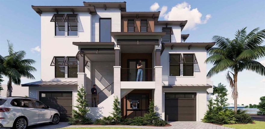 Under Construction. Perfectly positioned on the highly coveted north end of Siesta Key, this exceptional property overlooks the aquamarine waters of Big Pass, Gulf of Mexico and dazzling Sarasota skyline. Perfectly positioned on the highly coveted north end of Siesta Key, this exceptional property overlooks the aquamarine waters of Big Pass and the Gulf of Mexico where dolphins frolic in your backyard. To be custom built by renowned builders - Trend Homes, the residence is thoughtfully designed to capture the very best of island living. The home will feature exquisite custom kitchen cabinetry paired with top-of-the-line appliances, along with elegant stonework and refined millwork throughout. The spacious primary suite offers generous walk-in closets, while expansive windows provide breathtaking water views from nearly every room. Additional highlights include a 4-car garage, and an open, light-filled floor plan ideal for both everyday living and entertaining. Offering over 4,500 square feet of living space, the home includes four bedrooms and four and half bathrooms. Outdoor amenities are equally impressive, featuring a beautiful swimming pool, private boat dock, and seawall. Located just minutes from premier shopping and dining, and close to Siesta Key’s world-famous white-sand beaches, this is a rare opportunity to own a custom waterfront retreat in one of Sarasota’s most desirable locations.