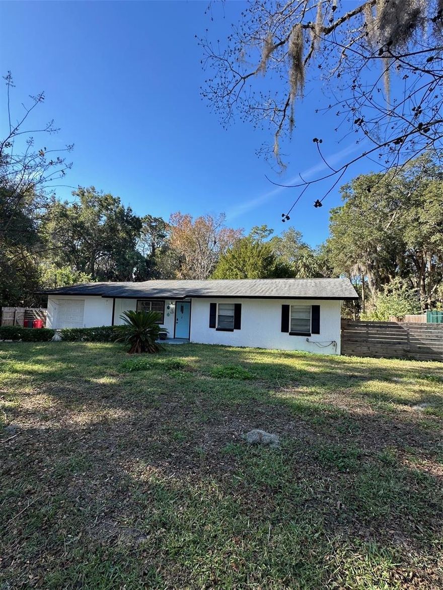 Fully Renovated, Oversized Lot, No HOA, No CDD, RV & Boat Friendly
Welcome to this beautifully renovated 3-bedroom, 2-bath single-family home located in the heart of Crystal River, Florida, one of the Nature Coast’s most desirable destinations. Sitting on an oversized lot with no HOA or CDD, this property offers freedom, space, and flexibility—perfect for homeowners, investors, or those seeking a coastal lifestyle.

The home has been fully renovated, featuring brand-new flooring throughout and a completely updated kitchen with solid wood cabinetry, sleek granite countertops, and modern finishes, ideal for everyday living and entertaining. Both bathrooms have been tastefully updated with stylish vanities and contemporary touches, creating a fresh and inviting feel throughout the home.

Enjoy the convenience of ample outdoor space with room to park your RV, boat, or recreational toys, making this property ideal for outdoor enthusiasts. Whether you’re looking for a primary residence, vacation home, or short- or long-term rental, this property checks all the boxes.

Located just minutes from Crystal River’s top attractions—swim with the world-famous manatees in Kings Bay, kayak through the scenic Three Sisters Springs, explore the Crystal River Archaeological State Park, or enjoy nearby waterfront dining, shopping, fishing, and boating.

This is a move-in-ready opportunity to own a piece of paradise in one of Florida’s most beloved coastal communities. Schedule your showing today—this one won’t last!