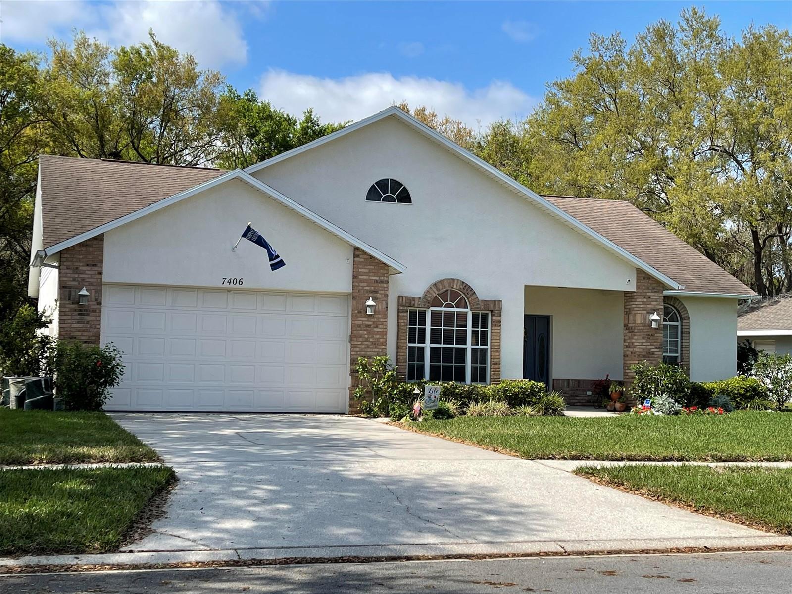 Discover the value beyond the basics. This beautifully maintained 3-bedroom, 2-bath home with a custom pool sits on a serene conservation lot with no rear neighbors in the desirable Ashley Oaks community.
With a bright open layout, vaulted ceilings, and views that lead straight to your private outdoor retreat, this home has more than square footage — it provides a lifestyle. The custom pool and screened lanai create a true Florida oasis, for quiet mornings or entertaining guests.
What sets this home apart
* New roof (2023)
* New double-impact windows and sliding doors (energy-efficient and storm-ready)
* Fresh exterior paint, new carpet in the living room, dining room, and all bedrooms
* Security camera system
* Conservation views and privacy rarely found in the area
The spacious kitchen includes a breakfast bar and opens to a dining area and oversized living room. The split-bedroom layout has a private primary suite with a walk-in closet and an en-suite bath.
See for yourself what makes this home a standout value in the neighborhood.