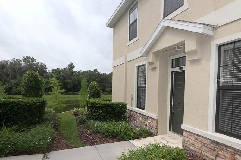 Convenient to shopping and schools, this comfortable 2-floor townhome comes with ceramic tile on the first floor and newer frieze carpet on the second floor with tile in the wet areas.
Volume ceilings, twin sliding glass doors leading to the back patio overlooking the pond, ceiling fans in all rooms and window blinds make this home ready to move right in!
This kitchen features a breakfast bar, cherry cabinets and solid-surface counters, plus a walk-in pantry.
Across from the separate laundry room is the 1st Floor powder room featuring a linen closet and pedestal sink.
On the second floor, the Master Bedroom features vaulted ceilings and overlooks the pond. The master bathroom with a spacious walk-in closet, oversized tub-shower, dual basin vanity, and separate linen closet completes the suite.
The second full bathroom is located convenient to the 2nd and 3rd bedrooms and features a 36" raised vanity.
Side main entry and front 2 car garage, great for two vehicles, or extra storage!
As part of the desirable Fishhawk Ranch community, you'll enjoy access to multiple pools, fitness centers, a skate park, pickleball, tennis and basketball courts, and miles of scenic trails. With plenty of shopping and dining options nearby, this home offers the perfect blend of comfort, convenience, and community living. Complete lawn maintenance, including mowing, shrub pruning, irrigation system service, turf, and plant fertilization and plant pest control – are included in the rent saving you time and money!
NOTE: An additional $59/mo. Resident Benefits Package is required and includes a host of time and money-saving perks, including monthly air filter delivery, concierge utility setup, on-time rent rewards, $1M identity fraud protection, credit building, online maintenance and rent payment portal, one lockout service, and one late-rent pass. Renters Liability Insurance is required. Call to learn more about our Resident Benefits Package.