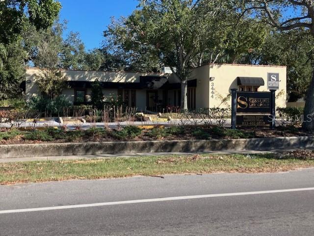 South Tampa professional office - high visibility location, abundant parking - 12+ parking spaces as currently configured. Block construction - building is designed to demise into 3 separate units if desired. Owner occupied - shown by appointment only and with reasonable notice.