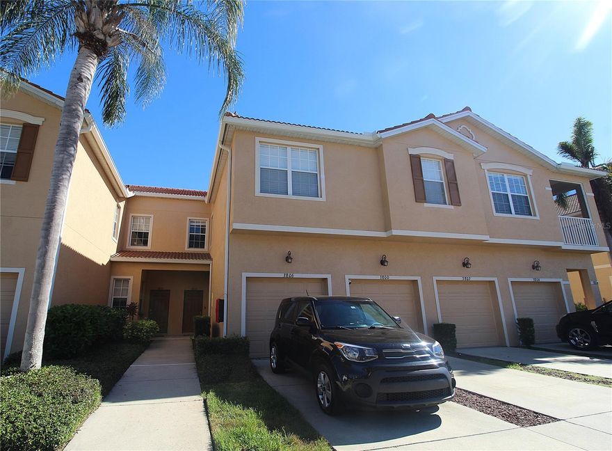 Welcome to this unique, dual-level, 3-Bed, 2.5-Bath townhouse located at Parkridge! *Unit is unfurnished.* This unit is one of the few units that includes a fully functioning first floor, complete with modern touches, a tandem garage, and a screened lanai overlooking the community pond! Details include neutral paint, laminate vinyl flooring, and modern finishes throughout. The open concept floorplan flawlessly blends the living area into the dining and kitchen space, complete with bright cabinets, quartz countertops, a kitchen island, a pantry, and stainless-steel appliances, including a refrigerator, microwave, dishwasher, and range. Not only is there plenty of space for a formal dining area, but you will also have a breakfast nook, perfect for a more intimate, casual dining experience. A half bathroom completes the first floor of this condo. Upstairs, you will find the primary bedroom, featuring a walk-in closet, and an en suite bathroom with a dual sink vanity and a waterfall walk-in shower! Down the hall is a laundry closet with washer and dryer for hassle-free laundry days. Two additional bedrooms and a full-sized bathroom complete the rest of the second floor. Pets accepted with a monthly $35 pet rent each  pet, cats and small dogs only, under 30lbs, and no dangerous breeds. Trash and pest control included in the rent.

Parkridge is a gated community with lush native landscaping and a heated resort-style pool. Centrally located on the University Park corridor, you will also be in close proximity to the wonders of University Town Center and the up-and-coming Waterside District, where you can shop, dine, and unwind in style! Ryntal Property Management has partnered with Obligo to provide a security deposit alternative to qualified renters! Call today for more information. Submit all applications to Ryntal Property Management ONLY!

Qualifications: We run a complete background check that includes credit,  income, verification, prior landlord and eviction history. In terms of credit, Parkridge Association requests that applicants have a minimum credit score of 690.