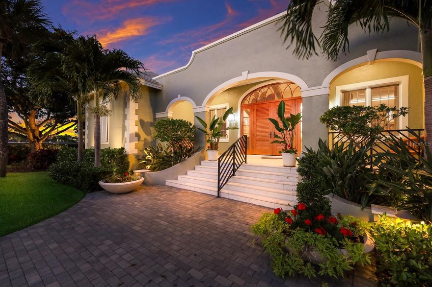 Indulge in the epitome of luxury living with this exceptional residence nestled in Boca Grande's esteemed historic district. Meticulously renovated from top to bottom between 2019 and 2020, this home has been reinvented with incredible attention to detail, and offers a seamless blend of elegance and functionality.

Step through the custom metal front gate adorned with charming seahorses, and be greeted by a lushly landscaped private yard, ensuring both security and serenity within its walled and fenced confines. Beyond the grand mahogany doors lies a magnificent great room boasting vaulted ceilings, adorned with expertly crafted wood finishes and beams. A gas fireplace, complemented by a one-of-a-kind fossilized granite marvel from Italy, serves as the centerpiece, exuding warmth, and sophistication.

Every aspect of this home has been thoughtfully designed to cater to your needs, from the intricately trayed ceilings in each bedroom to the ensuite bathrooms featuring spacious showers equipped with carefully positioned grab bars for enhanced safety. The master bedroom provides a serene haven with its poolside vista and custom headboard, complete with integrated switches for seamless control of lighting and fans.

The heart of the home resides in the gourmet kitchen, showcasing exquisite wood cabinetry, quartz countertops, high-end appliances including a Wolf induction range, and a dedicated ice maker, perfect for culinary enthusiasts. Seamlessly flowing into the breakfast area and opening onto the pool deck, this space invites gatherings and relaxation alike. Additional features include impact glass windows and doors, a tankless hot water heater, home generator, and a multi-zone Sonos sound system, ensuring a harmonious blend of comfort and security.

Designed with accessibility in mind, this home boasts widened hallways and doorways, zero-threshold showers, and exterior ramps facilitating effortless mobility. Embrace the coveted lifestyle of Boca Grande with multiple beach access points just a leisurely stroll away. Prepare to elevate your living experience in this exceptional home, where unmatched craftsmanship converges with effortless accessibility amidst the timeless charm of Boca Grande's historic ambiance.