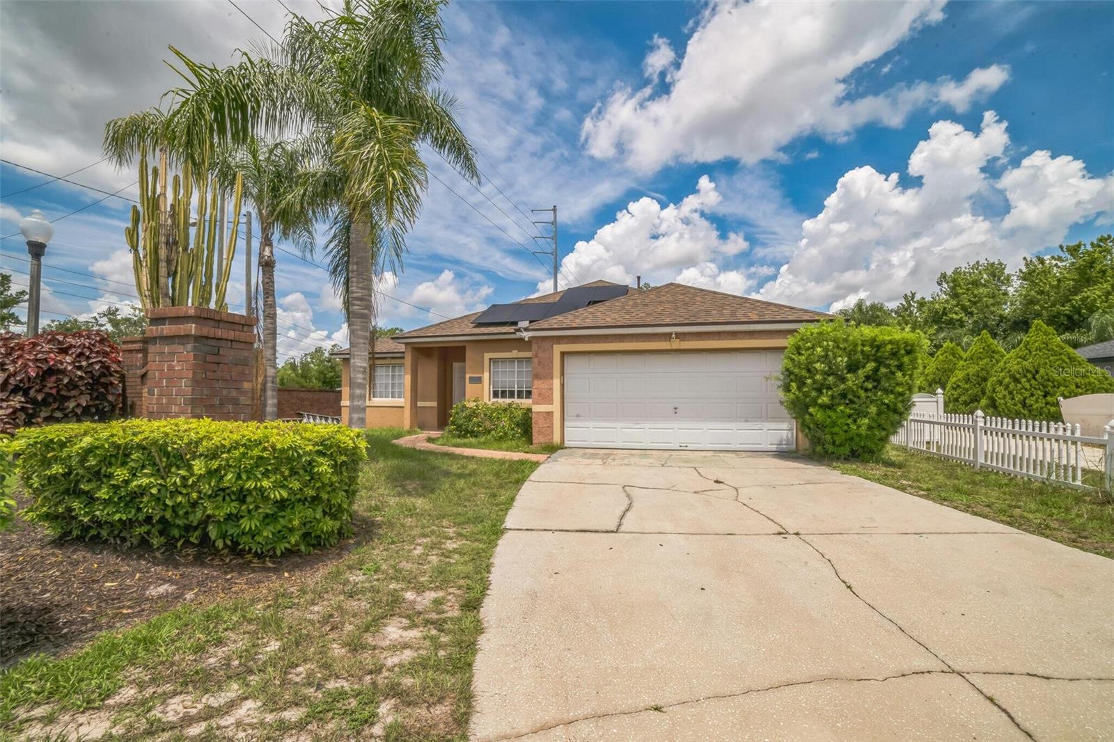 Tucked away in a peaceful Davenport community near Loughman Park, this 3-bedroom, 2-bathroom home has 1,212 sq ft of potential and comfort. Enjoy peace of mind with a roof replaced just 1.5 years ago and a brand-new HVAC system installed 6 months ago. The property also includes a two-car attached garage. Conveniently located near Champions Gate, Posner Park shopping center, and just a short drive to the world-famous attractions in Orlando, this home blends quiet living with easy access to top destinations.