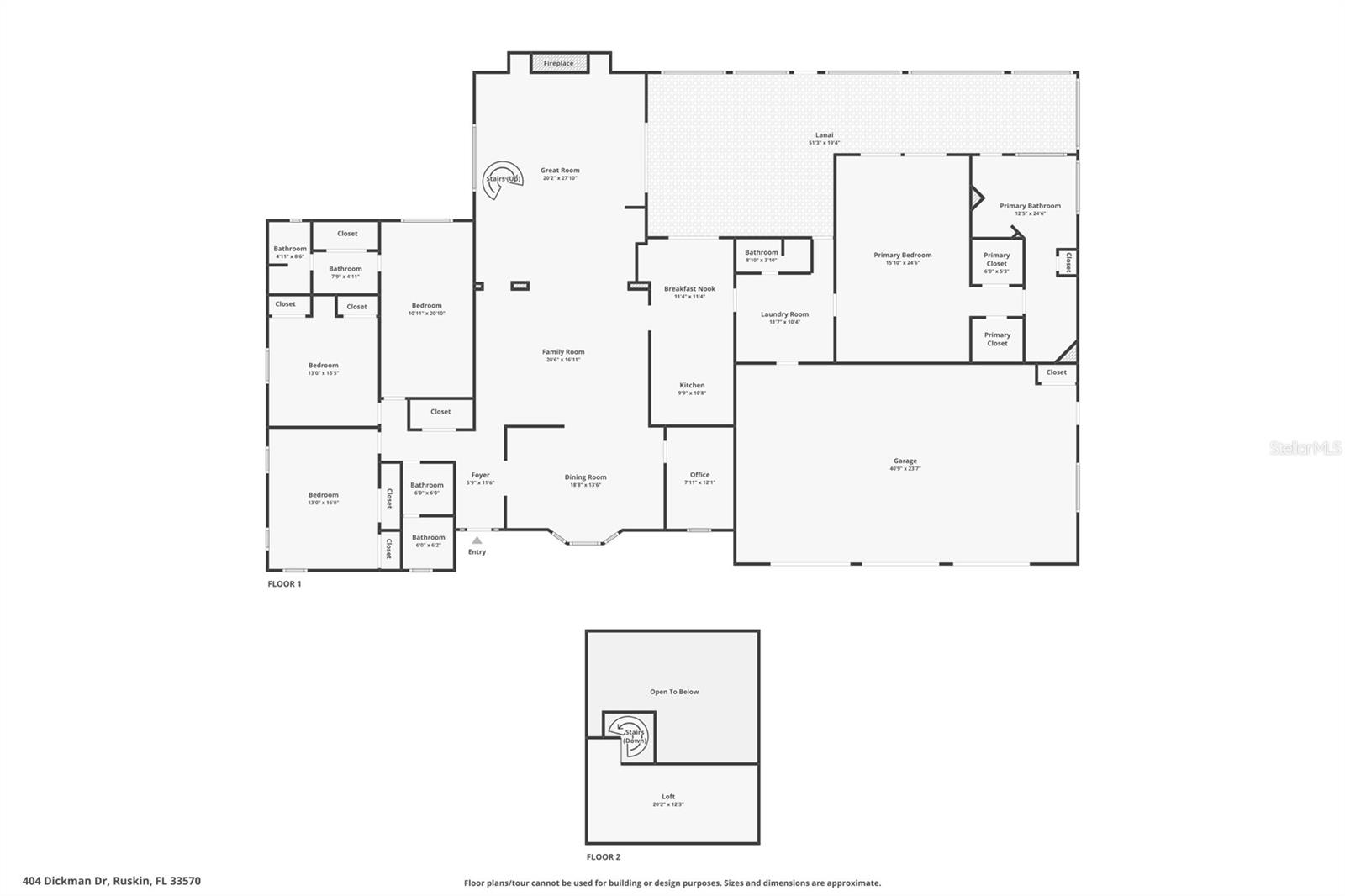 RUSKIN CITY MAP OF - Residential