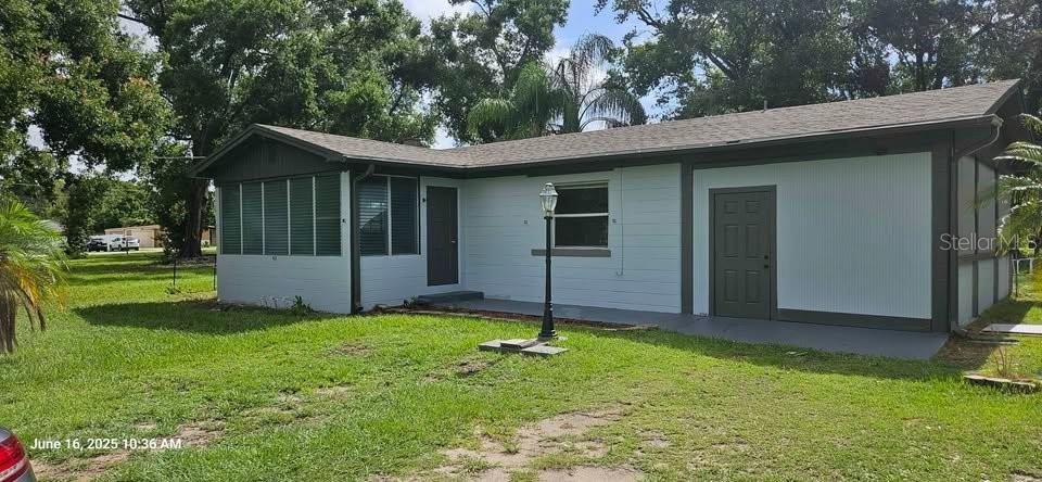 One of the most UNIQUE properties in all of Seffner! Possible for additional homes. This 2-bedroom, 1 bathroom block home was recently painted. 2022 NEW water heater, 2022 new flooring and NEW carpet, 2022 kitchen cabinets along with butcher block countertops. The electrical panel has been replaced (2022) and GFCI outlets have been installed in the kitchen. Bathroom has been remodeled (2022) and included a NEW shower, toilet, and vanity. ROOF was replaced in 2021. NEW Oven/Stove and dishwasher installed (2022). Could possibly be converted to 3 or 4 bedrooms. This home sits on a whopping 1.47 ACRES right in the heart of Seffner! Appx 150 feet of Road Frontage on Cedar Ave AND Appx 300 feet of Road Frontage on S Kingsway Road. Large 575 square foot detached garage 2 up and over doors and 2 car Carport and large concrete pad. There is also a large workshop with ramp. Well and septic. No HOA or CDD. Close proximity to I-75 and only 15 minutes from the Brandon Mall, AMC Movie Theater, Top Golf and so many restaurants! Recent Survey completed. Lot Size: 1.47 Acres. Zoning: RSC-6. Corner lot (Cedar Ave)). Built 1952. Total sq ft 1356sqft.
