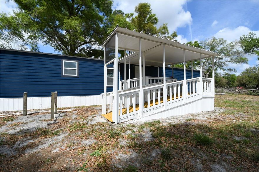 One or more photo(s) has been virtually staged. Welcome to your private escape in Old Town where space, freedom, and opportunity come together on 10.32. This fully remodeled manufactured home has been thoughtfully updated from the inside out, offering a fresh, modern interior with new flooring, upgraded bathrooms, and updated finishes, making it completely move-in ready for its next owner. As you arrive, you’re immediately greeted by the peace and privacy that only acreage can provide. This property is designed for those who want more than just a home, it’s for those looking to create a lifestyle. Whether you envision a homestead, a private retreat, or an income-producing property, the possibilities here are expansive.
The land itself is a true asset. With AG zoning, you have the flexibility to bring your animals, start a garden, or expand your vision with additional structures. A detached shed on the property offers incredible potential, easily convertible into a workshop, studio, or future in-law suite or guest house. Additionally, the property is already equipped with RV hookups, creating an immediate opportunity for guest accommodations or rental income. Outdoor living is at the heart of this property. Toward the back, you’ll find a covered BBQ area, perfect for entertaining, family gatherings, or simply enjoying the quiet Florida evenings. There is also an enclosed space ready for farm animals, making this an ideal setup for those looking to embrace a more self-sufficient lifestyle.

Location is another major advantage. While offering complete privacy, you’re still conveniently close to some of Florida’s most beautiful natural attractions, including the Suwannee River, Fanning Springs State Park, and Manatee Springs State Park. Enjoy easy access to boating, kayaking, swimming, and outdoor recreation, all just a short drive from your front gate.

This property is ideal for primary residence buyers, investors, or those seeking multi-generational living. The combination of a remodeled home, usable land, existing infrastructure, and prime location near Florida’s springs creates a unique opportunity that is becoming increasingly rare. Whether you’re looking to settle into peaceful country living, generate additional income, or build out your long-term vision, this property delivers the space, flexibility, and value to make it happen.