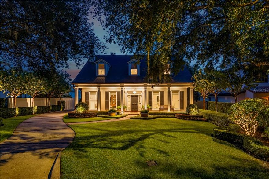 Beautifully appointed on one of the most coveted streets in Winter Park, this exquisite transitional masterpiece combines grandeur and elegance for your enjoyment of living. Spanning over 4,000 square feet of living space and resting on over a quarter of an acre lot, this home is the quintessential dwelling place for life in 2022. Upon entering, you’ll be greeted by high ceilings and a beautiful entryway opening up gracefully to the formal dining room and formal living space. Continue through the first floor to find your gourmet kitchen featuring marble countertops, an island with gas cooktop, butler’s pantry, double ovens, Thermador appliances and picturesque views of your backyard pool. The first-floor owner’s retreat beckons you with its oversized windows, French doors to outdoor space, walk-in closet and soaker tub. The first floor also features a powder room and elegant fireplace located in the formal living room. A staircase adorned with beautiful railing leads you to your second floor and continues to unfold sheer elegance. Three spacious bedrooms with three full baths occupy the remaining space on the second floor. Outside, the lush landscape, saltwater pool and spa deliver an abundance of space for outdoor enjoyment and exemplify the epitome of Winter Park living. An exclusive respite, this home represents a refined lifestyle for those who enjoy peace and convenient living. Room Feature: Linen Closet In Bath (Primary Bedroom).