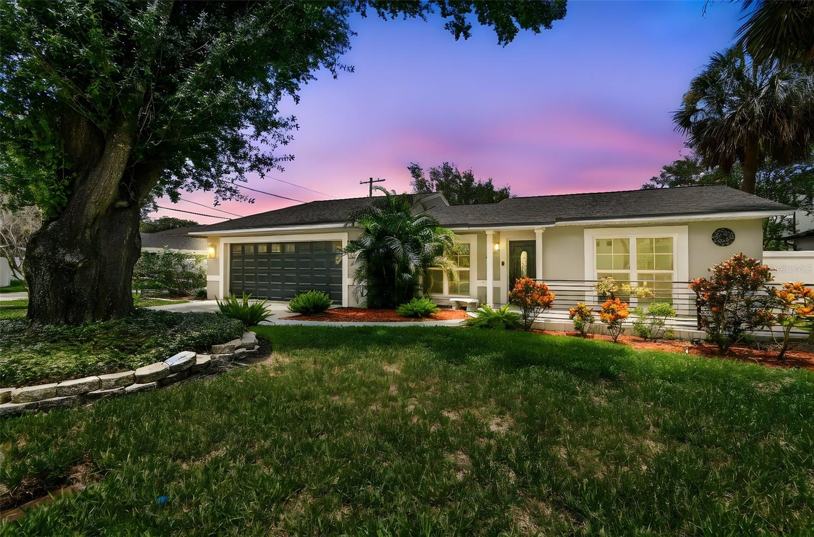 This exceptional 3-bedroom, 3-bath residence is tucked away in the heart of South Tampa’s exclusive Beach Park community, offering a perfect balance of modern comfort and timeless style. Designed with an open layout and split-bedroom plan, the home features inviting wood-look tile floors, a bright formal living room, and a spacious family area that connects seamlessly to the dining space and well-appointed kitchen. Both master suites provide private baths with walk-in showers, making them ideal for overnight guests or multigenerational living, while the third bedroom enjoys abundant natural light through large windows. Step outside and discover a true retreat with a screened lanai enhanced by pavers, a ceiling fan, and a mounted TV, as well as a fenced backyard with an additional patio surrounded by lush landscaping. An attached two-car garage completes the property, which is zoned for top-rated Grady, Coleman, and Plant schools and ideally positioned just minutes from Tampa International Airport, International Plaza, and the city’s best shops and restaurants, with easy access to major highways. Pets up to 50 pounds are welcome with owner approval and a one-time nonrefundable $350 fee, making this stunning Beach Park home an opportunity not to be missed.