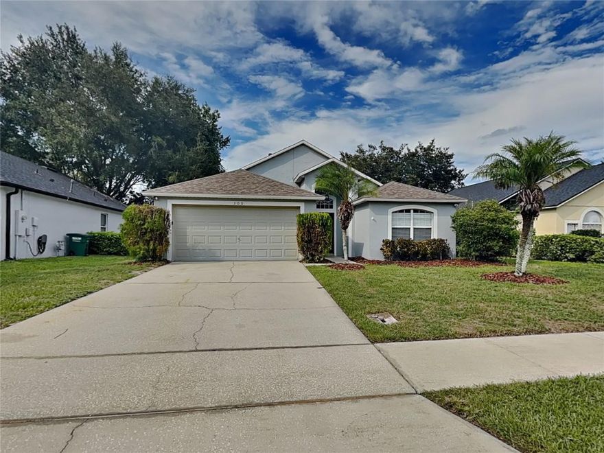 Take a look at this beautiful home, Clean and Move-In Ready, featuring 3 bedrooms, 2 bathrooms, 2 car garage and approximately 1,460 heated square feet. Enjoy the freedom of a virtually maintenance free lifestyle while residing in a great community. Smart Home Tech - $21.95/mo; Washer/Dryer - $35/mo; High Speed Cable/Internet (if applicable by 3rd Party user) $55/mo; Renters insurance reqrd, Pool service (if applicable) is $150/mo, Septic System (if applicable)- $35/mo; Admin Fee - $150 after lease is generated. Applications are First Come First Serve basis. Variable Rent Option – go to “Apply” on website and select Term for monthly rental options. This home is professionally managed and maintained by Owner. You deserve single family rental living at its best!