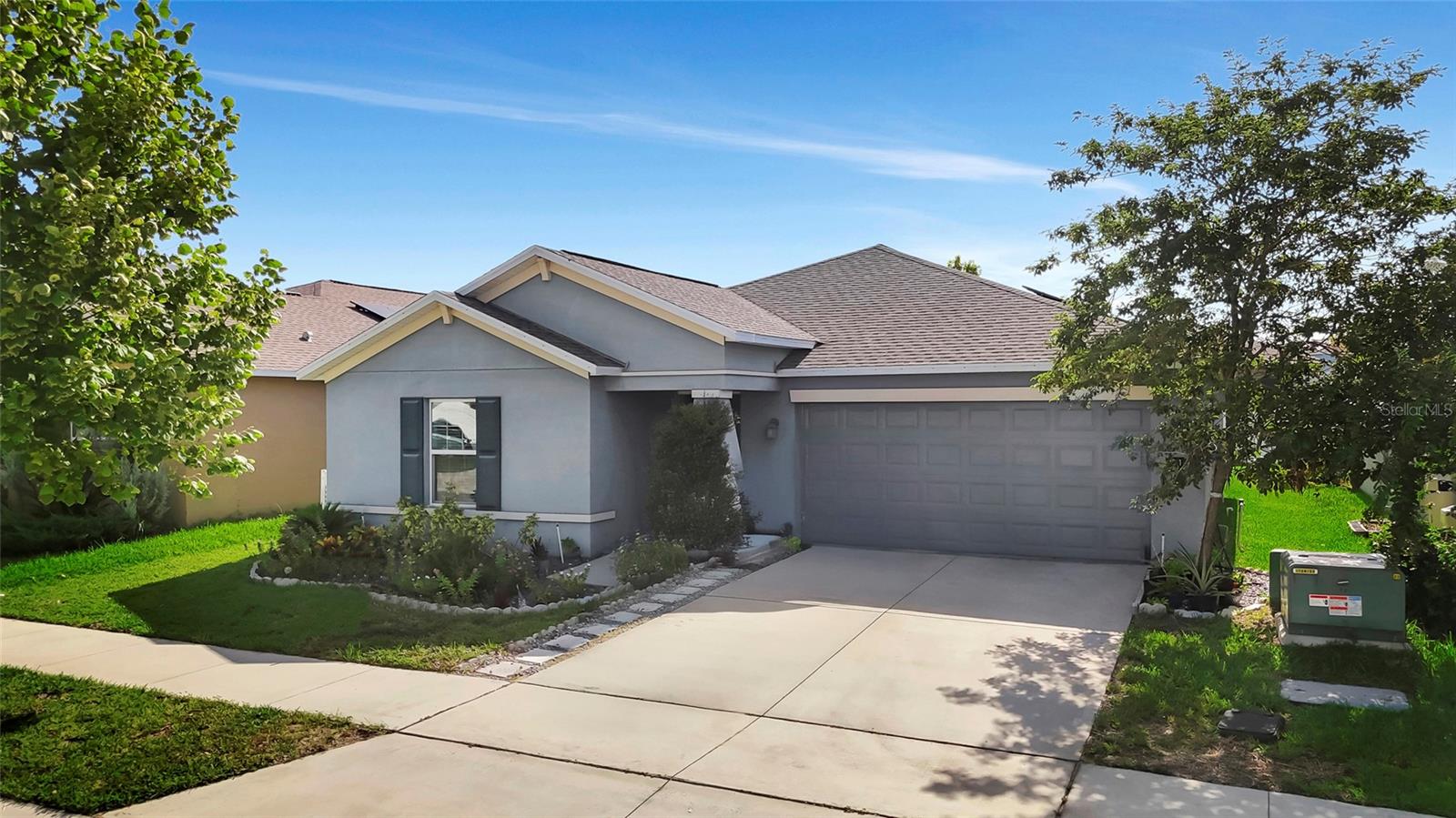 Practically new, 3 Bed, 2 Bath Smart Home with Solar Panels in Prime Northridge Estates Location!
Welcome to your dream home in the heart of Northridge Estates – just 20 minutes to Disney, top-rated schools, shopping, dining, and endless family entertainment!
This modern split floorplan 3-bedroom, 2-bath smart home is equipped with energy-efficient solar panels, helping you save on utilities while living sustainably. The home features a spacious open layout, smart lighting and climate control, and a community dog park—perfect for your furry friends. Enjoy access to a resort-style community pool and the peace of mind of a low HOA.
The property is currently occupied by active, reliable tenants who are open to continuing long-term lease arrangements—or will vacate by closing to allow for a quick move-in for owner-occupants.
This home is ideal for families or investors looking for a prime location, energy efficiency, and community perks. Don't miss the chance to own a home in one of the most desirable neighborhoods near Disney, Universal and all Orlando attractions !
Schedule a showing today—this opportunity won’t last!