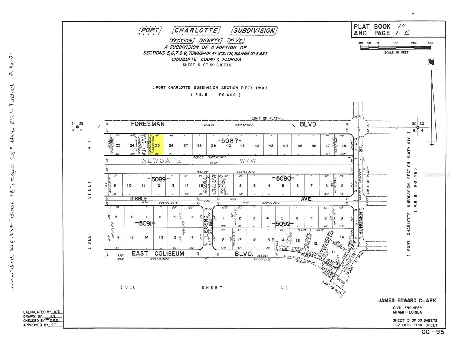 PORT CHARLOTTE SEC 095 - Land