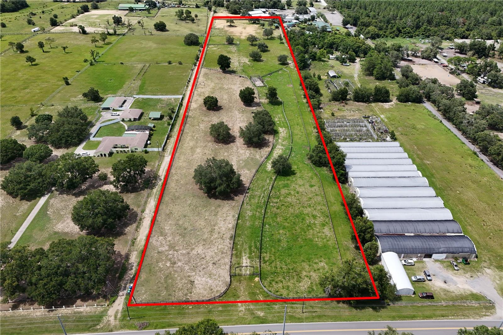 Mixed Use-14.75 acres in PRIME GROWTH AREA near the Kelly Park Interchange Plan. Direct access to the SR 429-Wekiva Parkway. (The 25-mile tolled expressway provides travel alternatives and relieves U.S. 441, S.R. 46 and other area roads of traffic congestion resulting from growth and travel between Orange, Lake and Seminole Counties. Authorized in 2004 by the Wekiva Parkway and Protection Act (Chapter 369, Part III, F.S.), this expressway has been heralded as a shining example of innovative transportation planning and effective natural resource protection.)
110 x 82 Pole barn on property can remain or go.