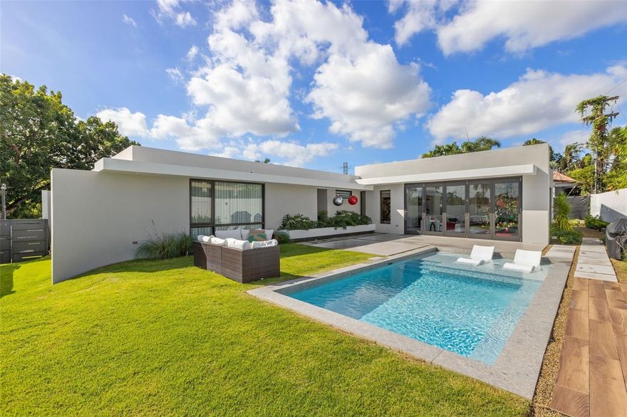 Modern with state-of-the-art finishes in the desirable gated community of San Francisco. The impeccable modern exterior sets the stage to appreciate the extraordinary ambiance created in this thoughtfully designed masterpiece. 
As you enter the home your eyes are drawn to the large foyer leading into the open layout family room and magnificent one of a kind kitchen with quartz countertops, oversized island, Thermador appliances, custom built cabinets. The master suit offers a welcoming sitting area overlooking the pool and garden,  walk in closet and a private spa-like bathroom, dual sinks and walk in wet room. The open layout leads you to a private yard with a salt water pool, sun deck and a fully fenced yard. Sitting on a quarter of an acre, this yard has plenty of room for a pergola, fire pit, outdoor kitchen and more. 
Details on the house:  three bedrooms all with private bathrooms, office, laundry room, garage for 2 cars and storage room, 20 kilo generator with a diesel tank of 180 gallon, solar water heater, all inverter a/c's , integrated cable and ethernet in all areas of the house. A true gem ready to move in!