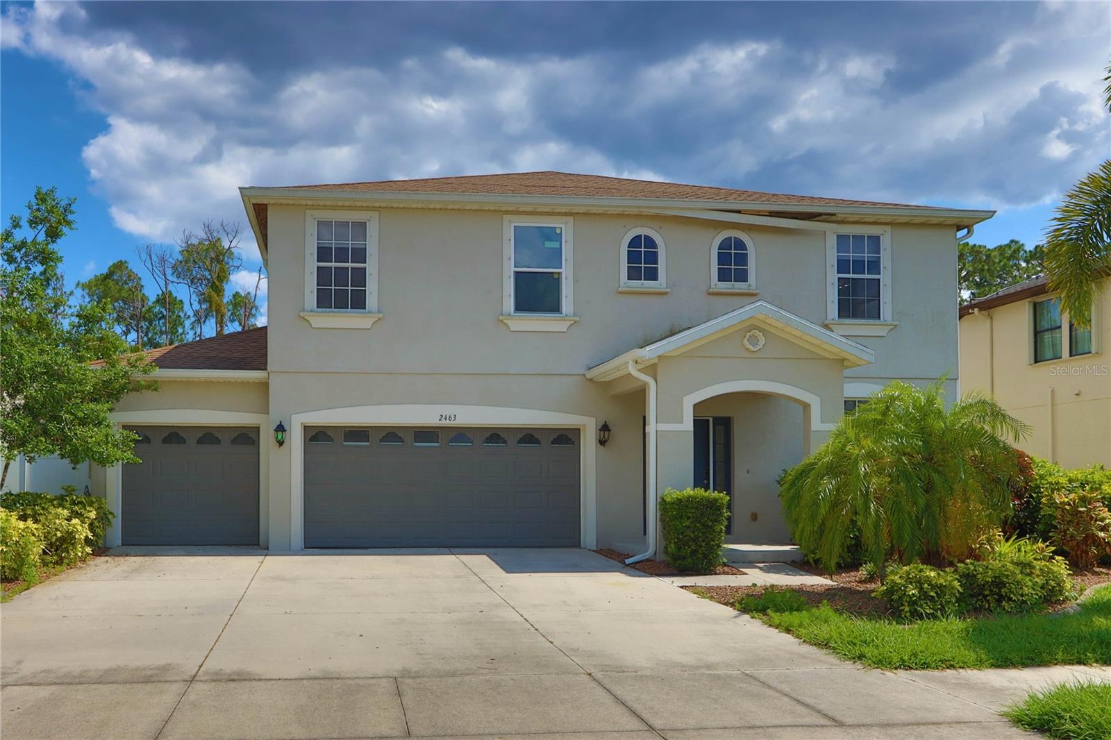 SPACIOUS LIVING, PRIME LOCATION, EXCEPTIONAL VALUE | Welcome to this beautifully maintained 4-bedroom, 3.5-bath home in the sought-after Cedar Grove community of North Port. Offering over 3,100 square feet of living space, this two-story residence blends comfort, flexibility, and function—perfect for today’s lifestyle. Downstairs, enjoy multiple gathering spaces including a formal living and dining room, a spacious family room, and a modern kitchen with stone countertops, center island, and a full suite of stainless appliances. Upstairs, the expansive primary suite features a large walk-in closet and en suite bath with split vanities, soaking tub, and separate shower. Three additional bedrooms, a study/den, and two full bathrooms round out the second floor. Set on a landscaped lot with vinyl fencing and a three-car garage, this home includes features such as tile and carpet flooring, window treatments, ceiling fans, and upstairs laundry. Community highlights include a resort-style pool, playground, BBQ grills, and more—all with low HOA fees and not in a flood zone. Ideally located just minutes from top-rated schools, shopping, and dining—including a brand-new Publix and the Port Charlotte Town Center Mall—plus easy access to world-class beaches like Siesta Key and Stump Pass, and outdoor adventure at Myakka River State Park. Schedule your private tour today and discover all the reasons this home stands out in Cedar Grove.