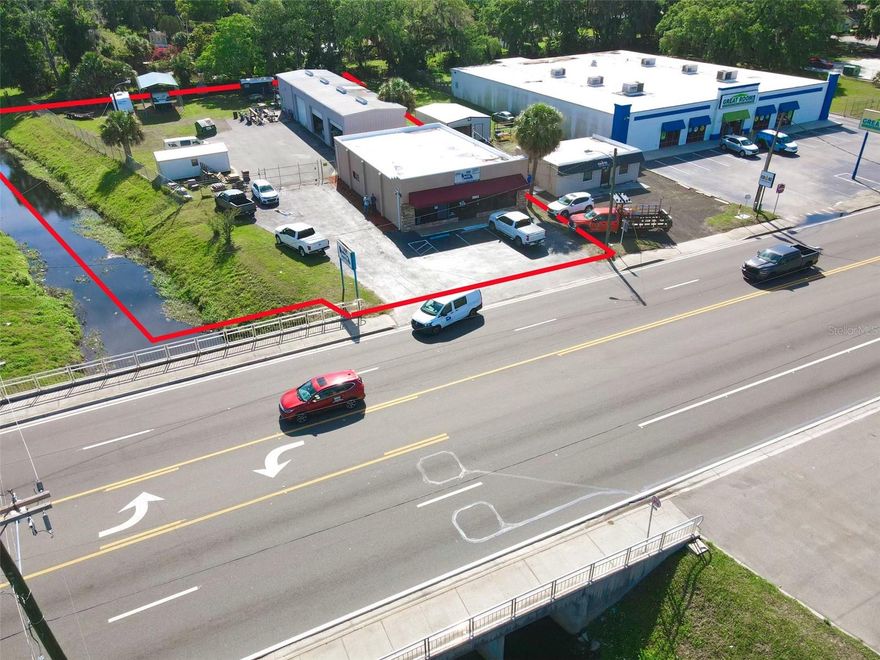 Fantastic retail and warehouse opportunity! Very rare property with 2,400sf retail and showroom AND 2,400sf
warehouse on +1 acre lot. Potential room for additional buildings. Fenced storage and warehouse area, 3 bay
warehouse with 15' roll-up doors. Recent roof and main building remodel and upgrades. Multiple uses allowed and
great potential for the next owner!