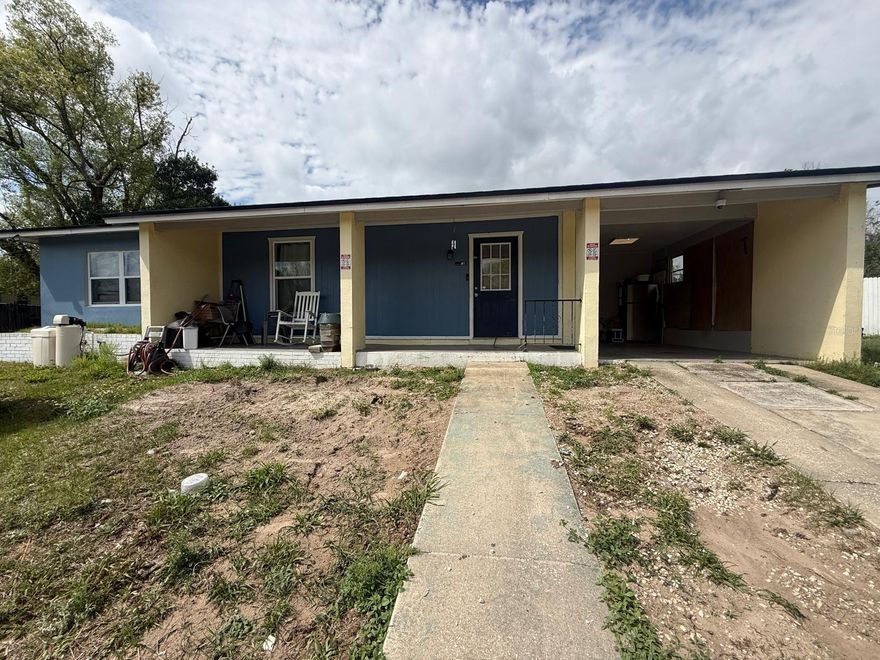 Short Sale. SHORT SALE. Great opportunity to own a home in the heart of Deltona. This property features a functional layout with a covered front porch, carport, and an updated kitchen with granite countertops, stainless steel appliances, and ample cabinetry. With a little vision and TLC, this home offers incredible potential for both homeowners and investors alike. Conveniently located near shopping, dining, and everyday essentials, with easy access to major roadways for commuting. Just a short drive to outdoor recreation at Blue Spring State Park and close to retail hubs like Deltona Commons, this property combines value, location, and opportunity.