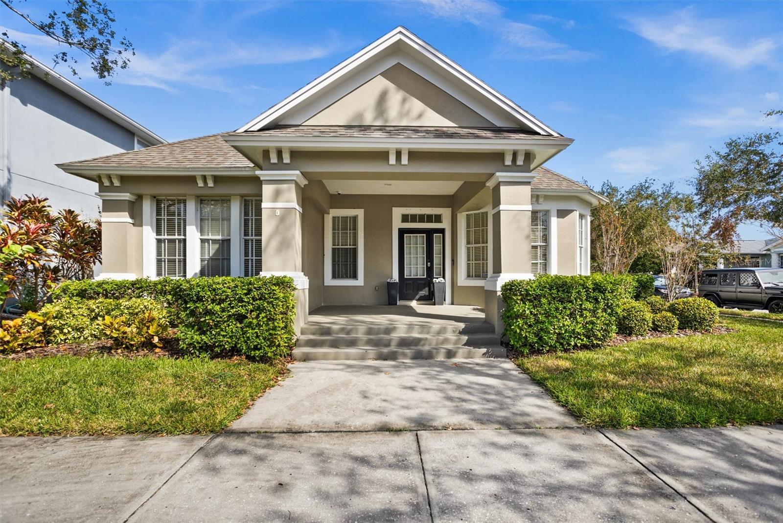 Beautifully updated 3-bedroom, 2-bathroom home situated on an oversized corner lot in the highly sought-after West Park Village neighborhood of Westchase. This home features luxury vinyl plank flooring, granite kitchen countertops, updated tile bathrooms, stainless steel appliances, and a newer A/C unit (2022). The inviting formal dining room is perfect for entertaining or family gatherings, while the spacious primary suite offers plenty of room for a king-sized bed and a relaxing retreat.
Enjoy the convenience of an oversized 2.5-car garage with ample storage space. Experience the vibrant West Park Village lifestyle with parks, shops, restaurants, community events, and top-rated schools.