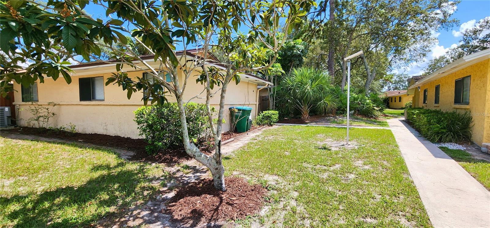 Step inside your new home at 348 San Rafael St, Unit 348, and experience the perfect blend of comfort and convenience. Ready for immediate move-in, this inviting 2-bedroom, 1-bath villa is nestled in the heart of Winter Springs, offering a lifestyle of ease and accessibility. The spacious living and dining room combo welcomes you with a bright, airy atmosphere, thanks to the abundance of natural light filtering through large windows and the glow of sleek ceramic tile floors found throughout the home.
Your generously sized master bedroom provides a tranquil retreat, while the second cozy bedroom offers backyard access, complete with a storage shed for all your extras. The charming kitchen and adjacent dining area make hosting friends and family a delight. Step through your private courtyard-style entry into a sun-kissed entry sunroom—an ideal spot for plants or a quiet reading nook.
Start your mornings with coffee on the large, fenced private porch, savoring the Florida sunshine in peaceful seclusion. The community enriches your lifestyle with a sparkling pool, tennis courts, and clubhouse, all included in affordable monthly fees that also cover ground maintenance. The laundry closet adds everyday practicality, while the property’s central location puts you within distance of Winter Springs Elementary & High Schools, Central Winds Park, Publix, and the picturesque walking trails of Spring Hammock Preserve.
Enjoy proximity to downtown Winter Springs, restaurants, shopping, top-rated schools, and major highways 417 and I-4, making commuting a breeze. Don’t miss your chance to live in this vibrant community—schedule your tour today and make 348 San Rafael St, Unit 348 your new address!