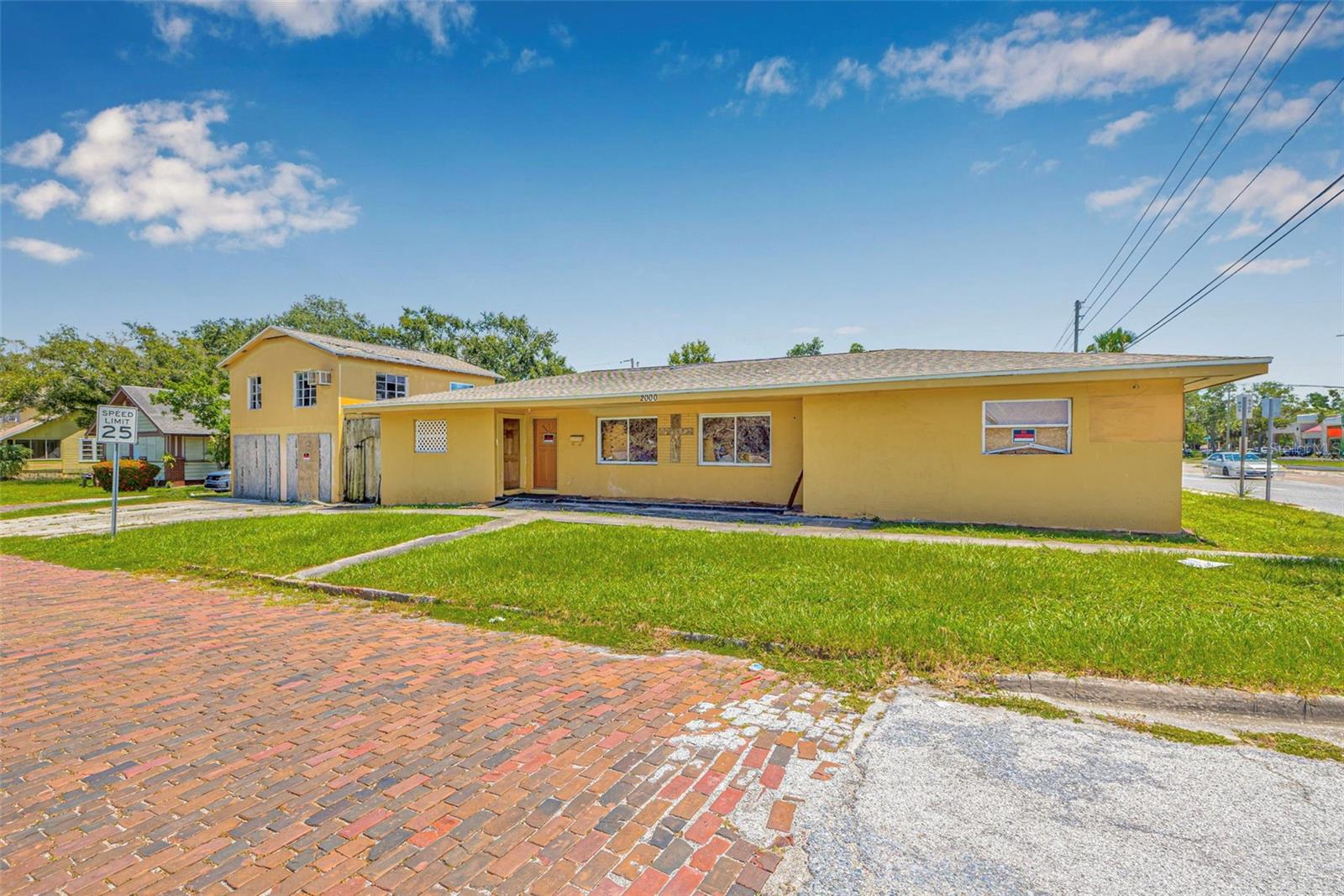 Incredible investment opportunity! Being offered for two months only or the sellers will move forward with the project themselves. Value-add triplex located in an Opportunity Zone and a HUB zone with CRT-1 zoning and NTM-1 overlay meaning tons of use options and increased density along with amazing tax efficiencies. All three units are 2BR/1BA units. Additionally. the property is BLOCK construction, NON-flood zone, and comes with a 2 car garage. The remodel is already in progress with STAMPED plans! The City of St. Petersburg has APPROVED $98,000 in transferrable grant funding through the Rebates for Affordable Residential Rehabs (RRR) program toward the total remodel cost of $244,700 with a general contractor ready to start right away. In return, the property qualifies for 15 years of affordable housing rentals. Current affordable rent for 2BR units in 33705 is $2,343/month, meaning this property would generate around $85,000 in income per year and almost half of the remodel cost would be covered through the grant program. Call today and seize one of the most lucrative multifamily opportunities!