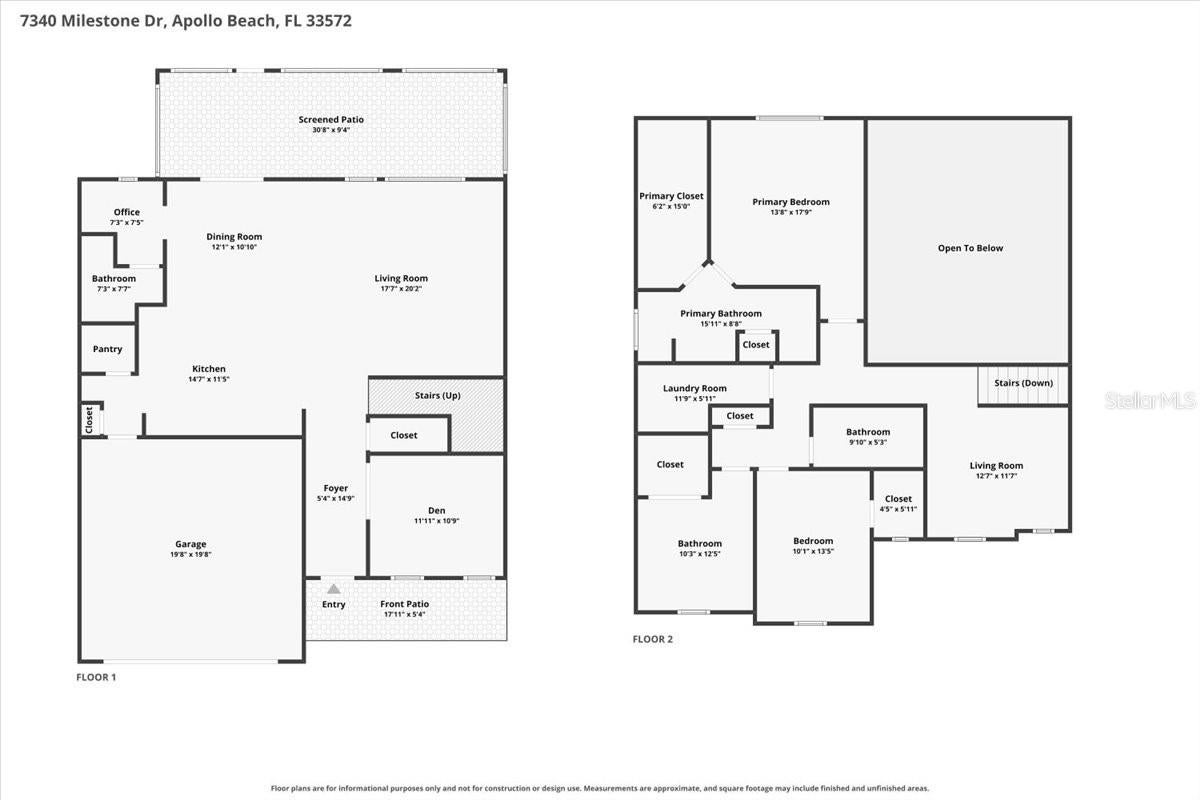 7340 MILESTONE DRIVE, APOLLO BEACH, FL, 33572 1 7340 MILESTONE DRIVE