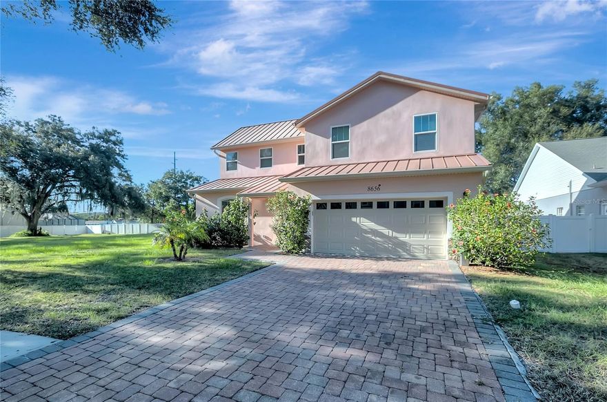 Available Immediately!!  This beautiful 4 Bed, 2 full bath and 2 half bath, 2 Car Garage, Pool Home in Temple Terrace on a quiet street is a must see! When you enter this beautiful home, you immediately notice the spaciousness of the home's open floorplan. To the left you will find the Living Room which connects to the Dining Room and Family Room. The beautiful kitchen overlooks the Family Room with the Dining Room just off to the side. The open concept of the main living areas and Kitchen are perfect for entertaining and are exactly what most buyers are looking for in their perfect home. The Master Bedroom is in the back and is complete with a large walk-in closet, comfort height vanity with double sinks, and a comfortable walk-in shower. The Laundry Closet is just outside of the Master Bedroom along with a half bath for convenience for guests. When you follow the beautiful staircase, you will find 3 more large bedrooms, a small nook, and a large guest bathroom with a large, comfort height vanity with double sinks upstairs. If you step outside you will find a large, covered patio with a beautiful saltwater pool and spa. There is also a pool half bath located outside for convenience. The completely fenced in property allows for privacy and the ample yard provides a great play area or entertaining space. This home is in a lovely location, just off of I-75 and Fowler, making traveling an ease, with easy access to what Tampa has to offer.