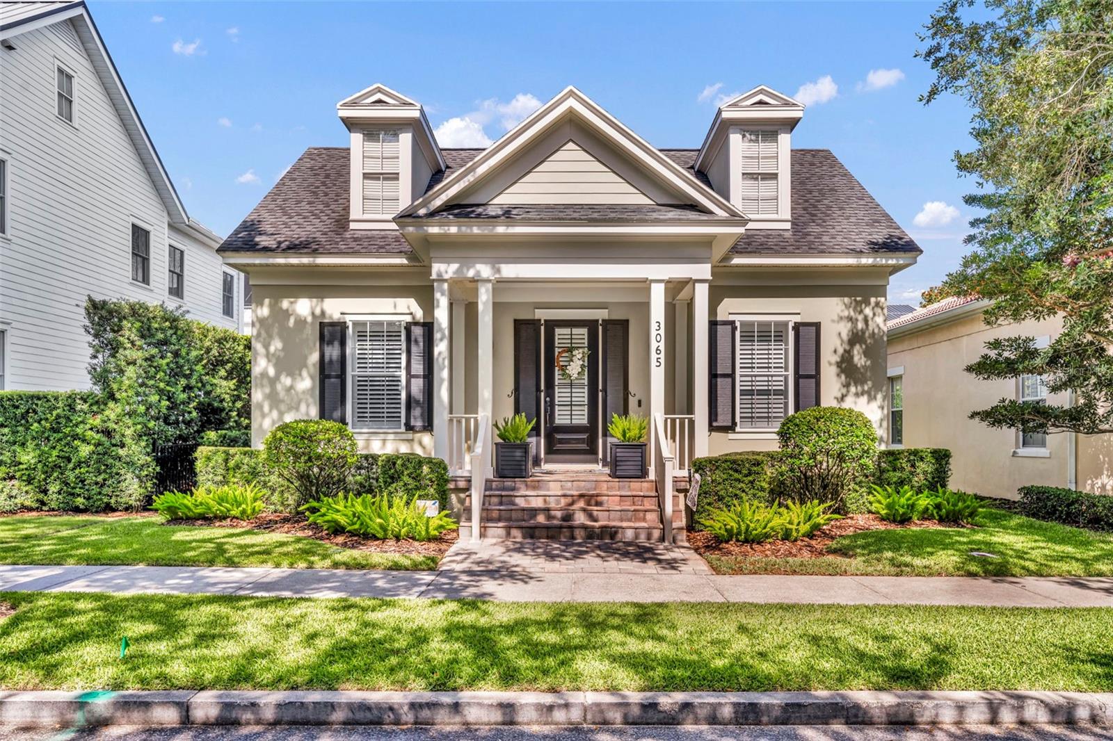 Come make this stunning Baldwin Park home your own! Featuring an open floor plan with three bedrooms, two bathrooms, and a dedicated office on the first floor, plus a full garage studio apartment above, this home offers space, style, and flexibility.
You'll love the designer touches throughout—from charming shiplap and board-and-batten accents to elegant crown molding in every room. The sellers have freshly painted the interior, upgraded to energy-efficient LED ceiling lights, and replaced the first-floor carpeting with beautiful wood flooring. The studio apartment has also been updated with luxury vinyl flooring for a sleek, modern look.
Thoughtful structural upgrades include Low-E windows, tailored foam insulation in the exterior walls, a radiant barrier in the attic, a pavered rear patio and deck, fully adjustable custom closets in all bedrooms and the pantry plus overhead garage storage racks. The main house A/C was replaced in 2019, with a brand-new unit installed in the studio in 2024.
Enjoy movie nights or game days in the living room, which features a 7-channel surround sound system. Love to cook? The spacious white kitchen offers ample counter space for food prep and serving. Interior shutters on every window give you privacy without sacrificing natural light.
Steps away from one of the community pools and a pond that is great for walks and fishing.
This move-in-ready home truly has it all—don’t miss your chance to make it yours!
